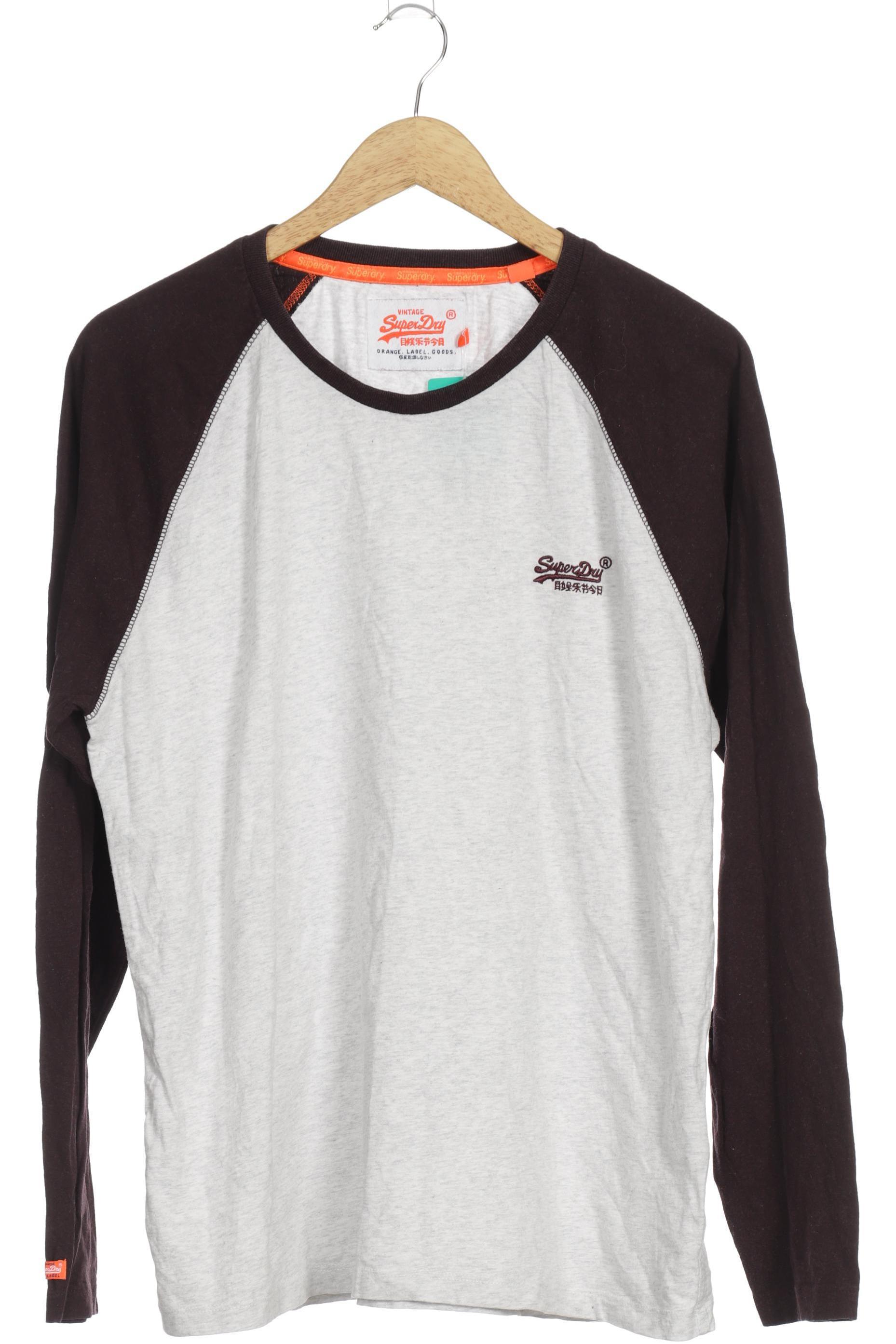 

Superdry Herren Langarmshirt, grau, Gr.