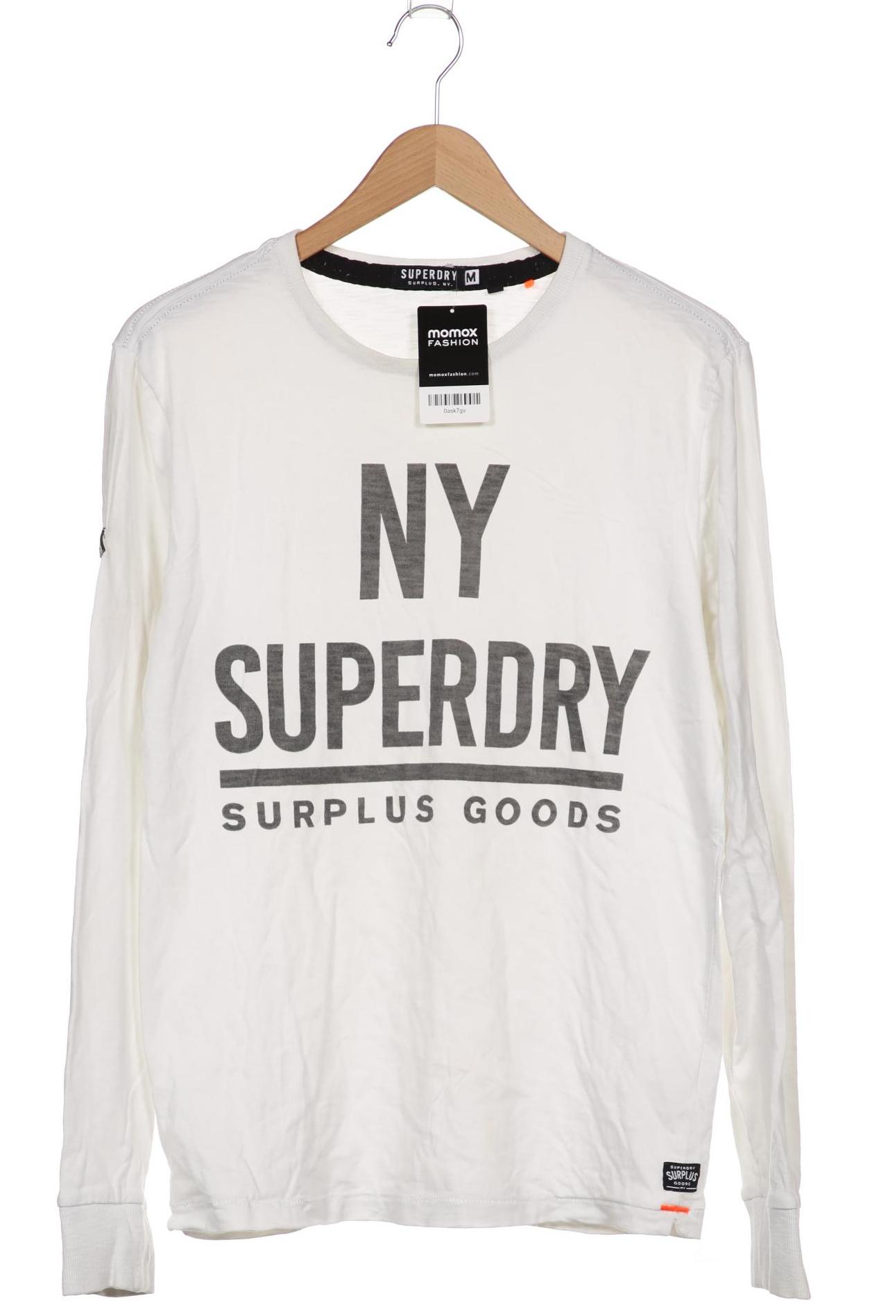 

Superdry Herren Langarmshirt, weiß