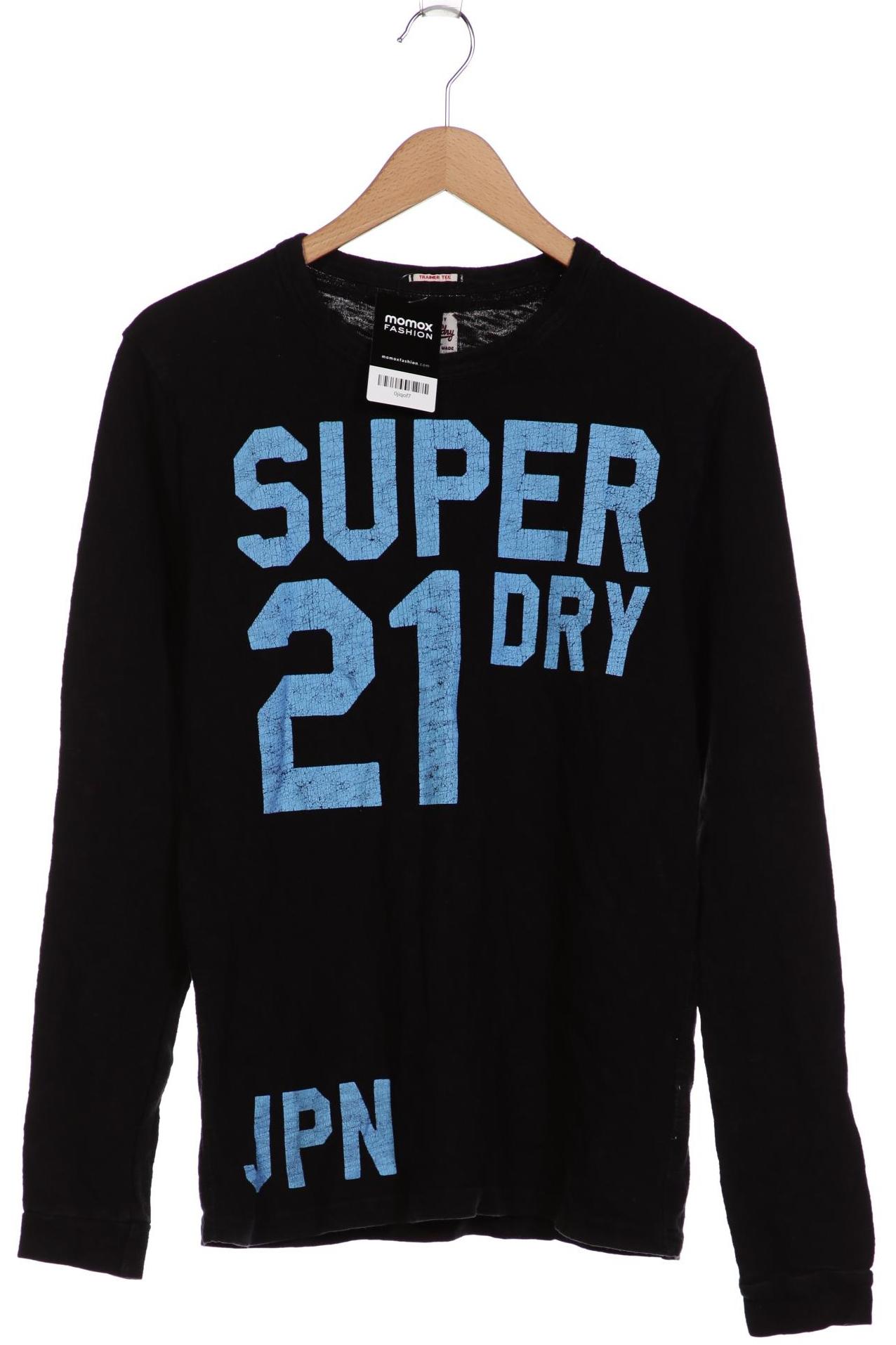 

Superdry Herren Langarmshirt, schwarz, Gr. 48