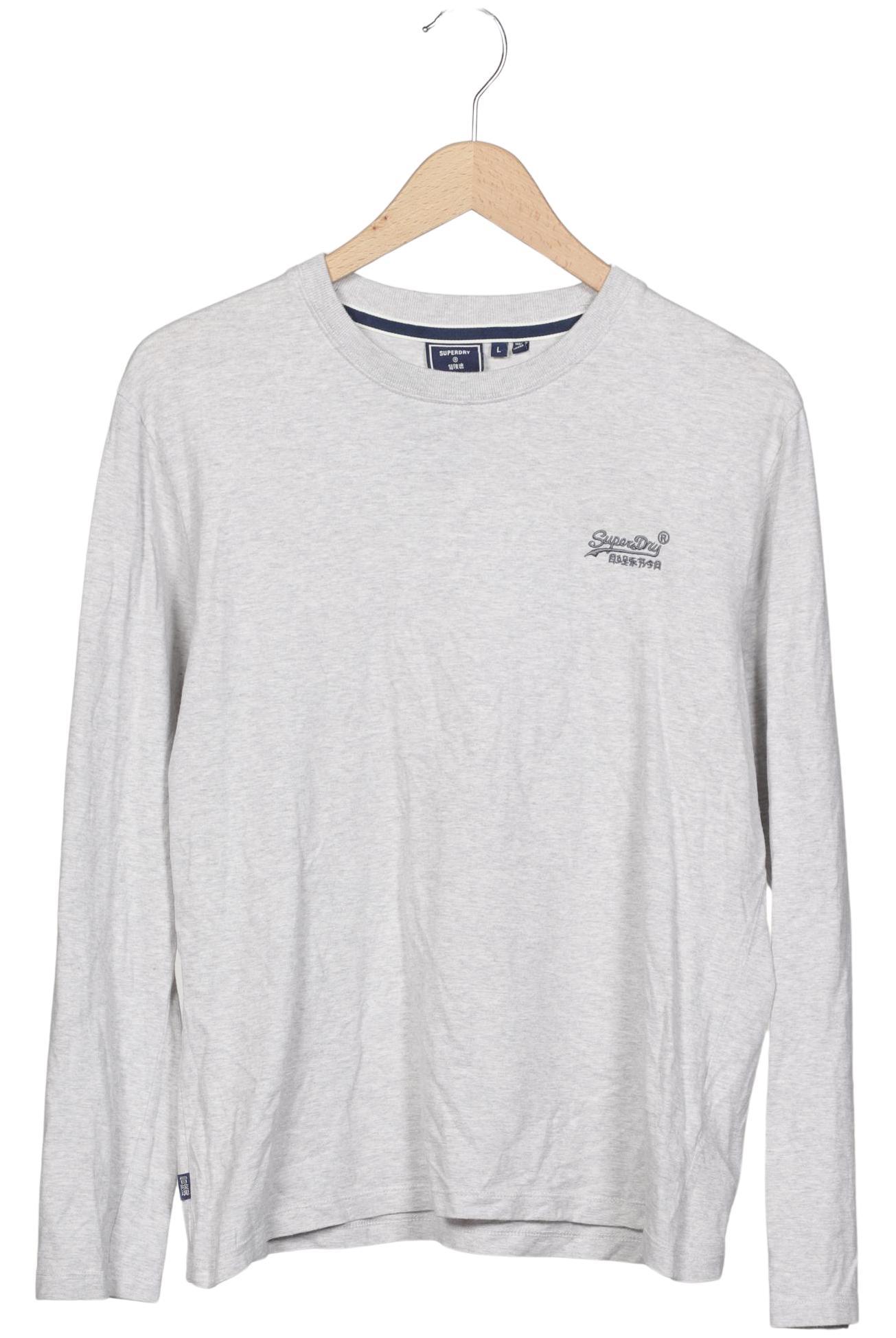 

Superdry Herren Langarmshirt, grau, Gr. 52