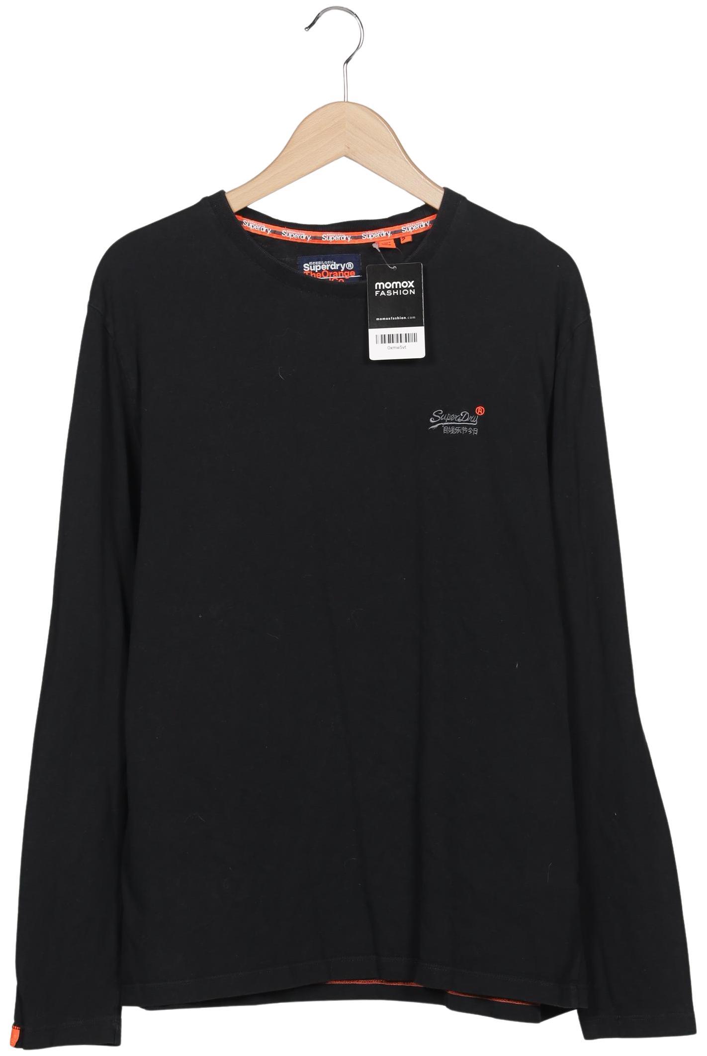 

Superdry Herren Langarmshirt, schwarz, Gr. 56