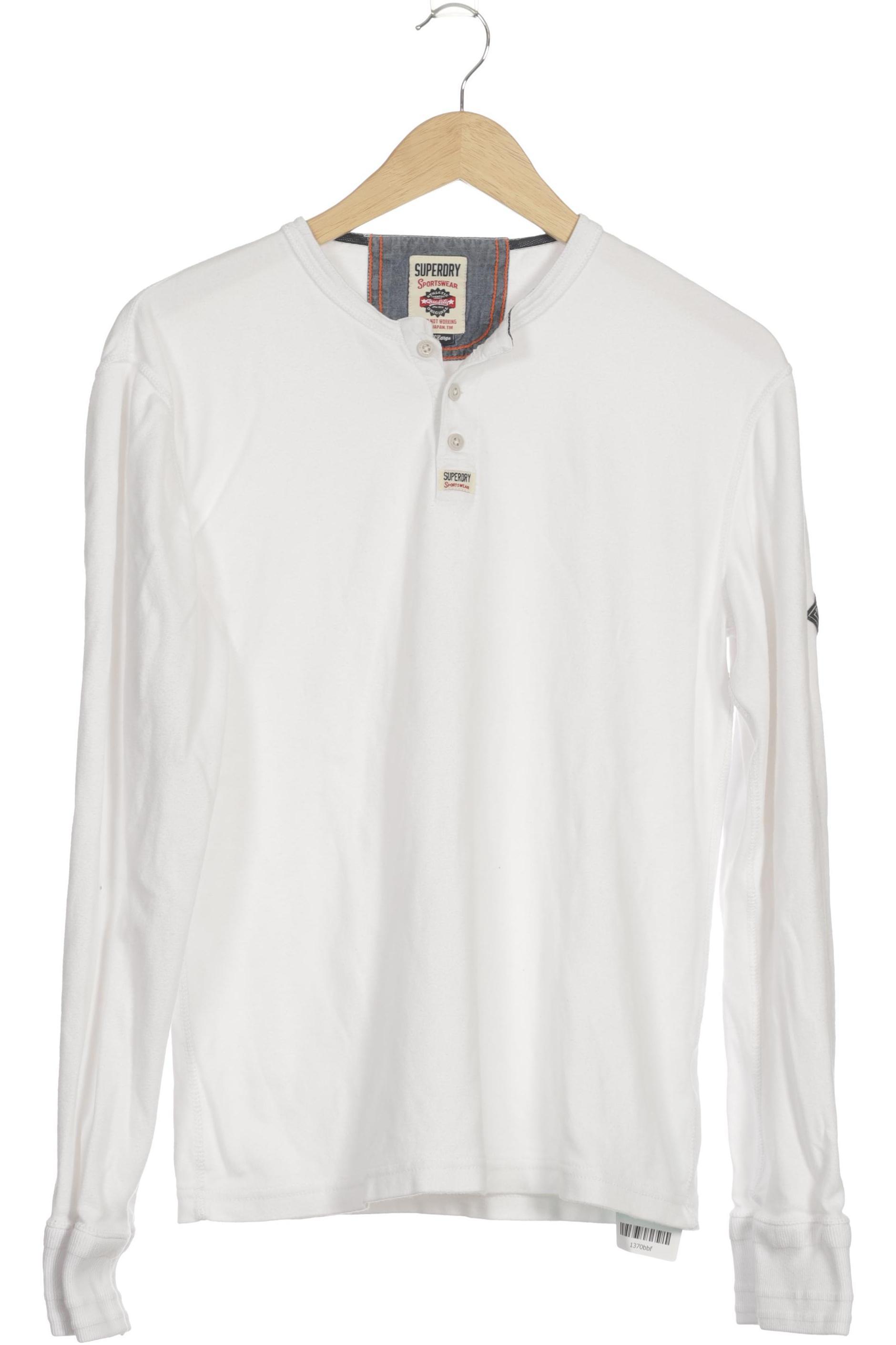 Thumbnail - Superdry Herren Langarmshirt, weiß, Gr.