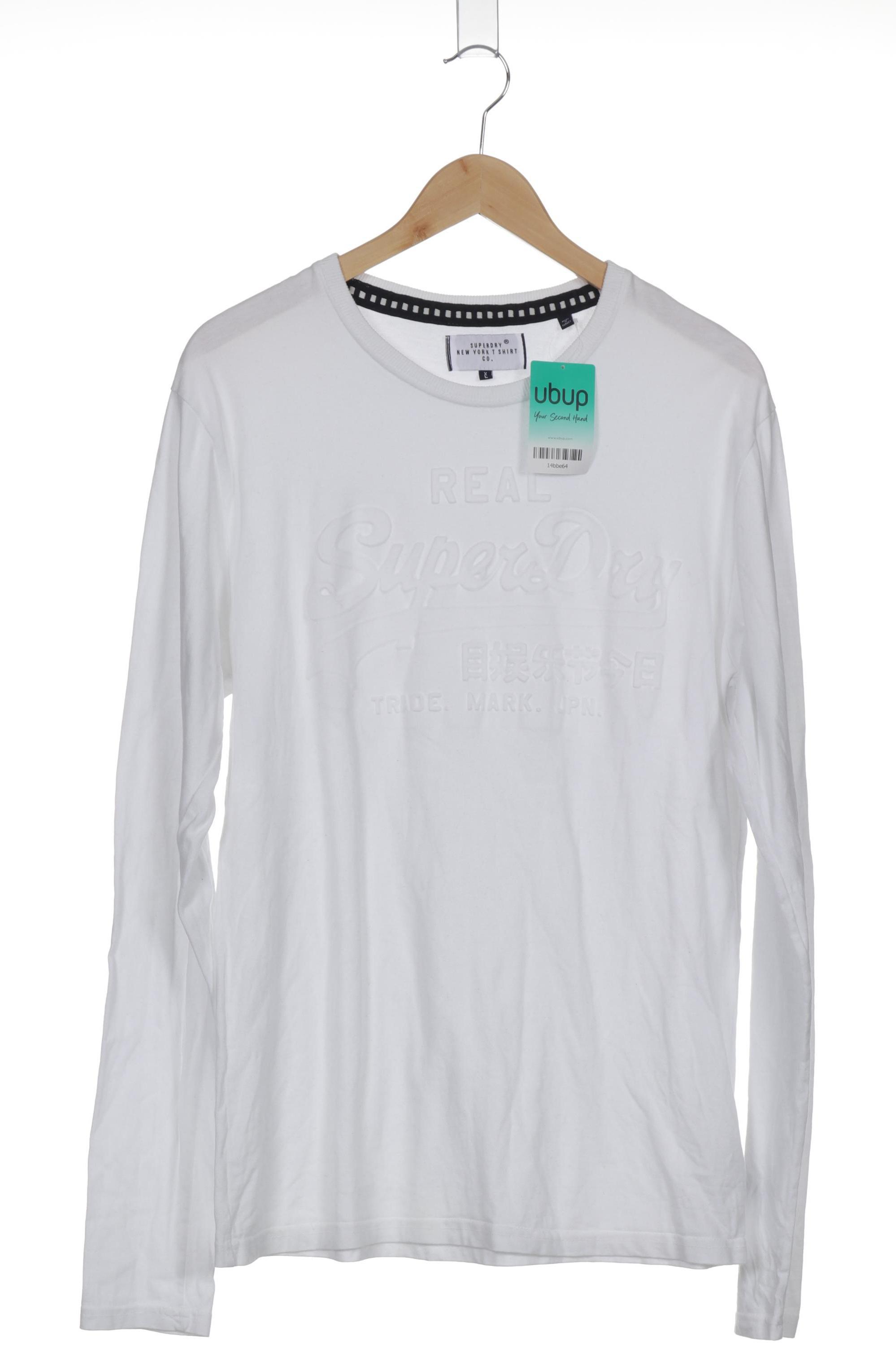 

Superdry Herren Langarmshirt, weiß, Gr.
