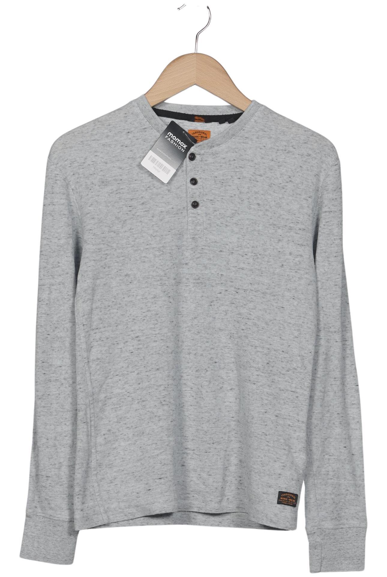 

Superdry Herren Langarmshirt, grau, Gr. 46