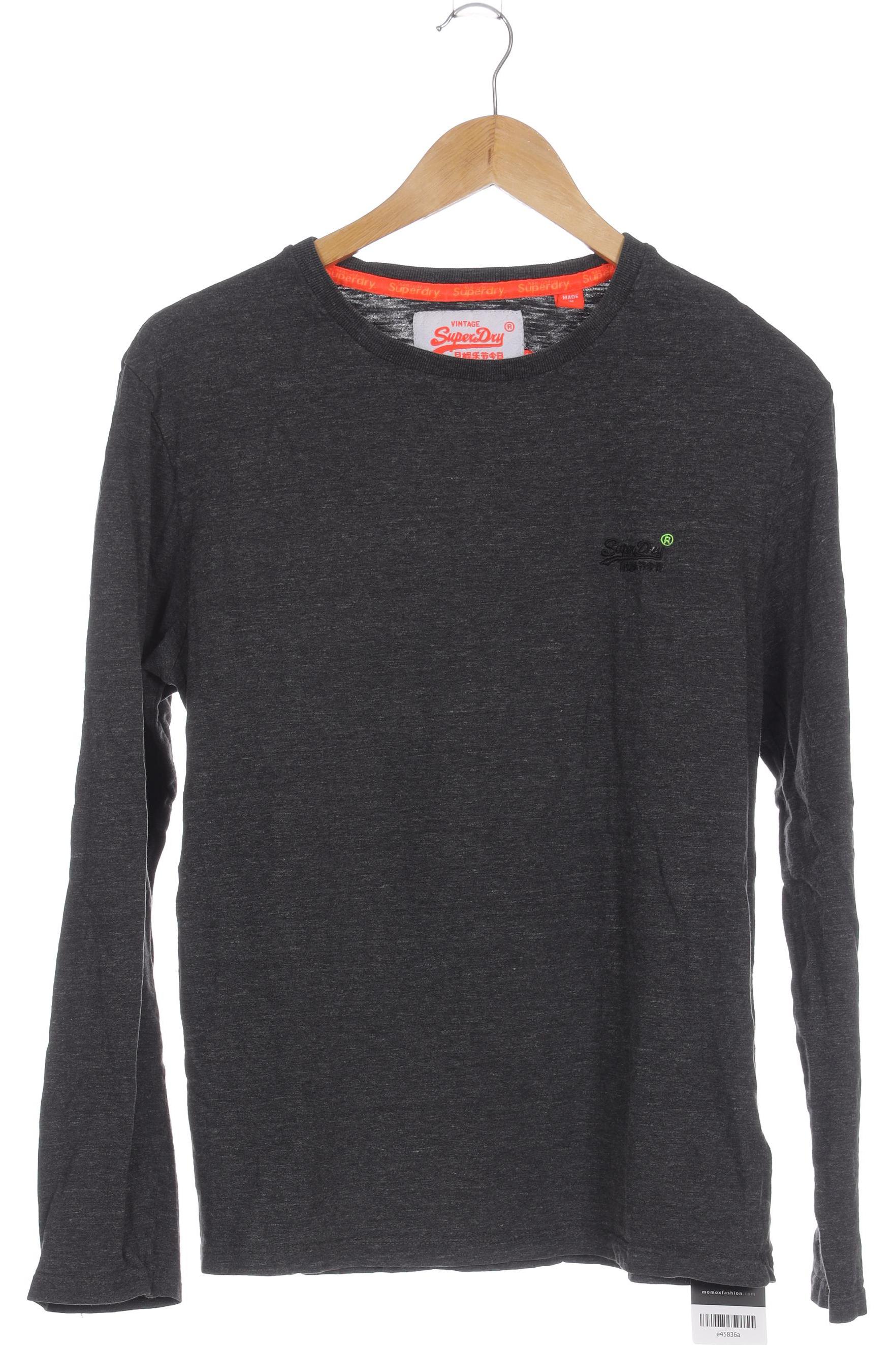 

Superdry Herren Langarmshirt, grau, Gr. 52