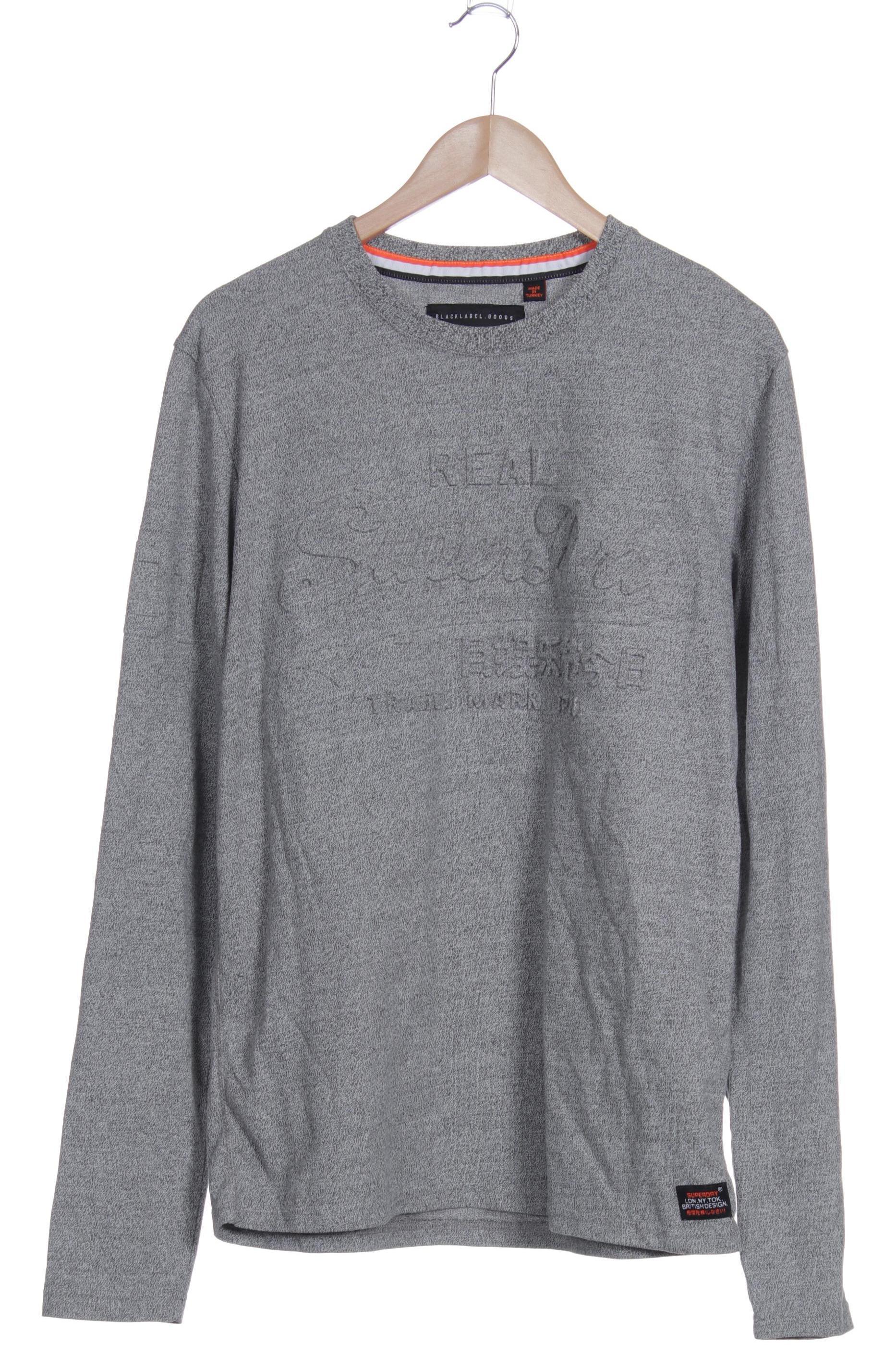

Superdry Herren Langarmshirt, grau, Gr.