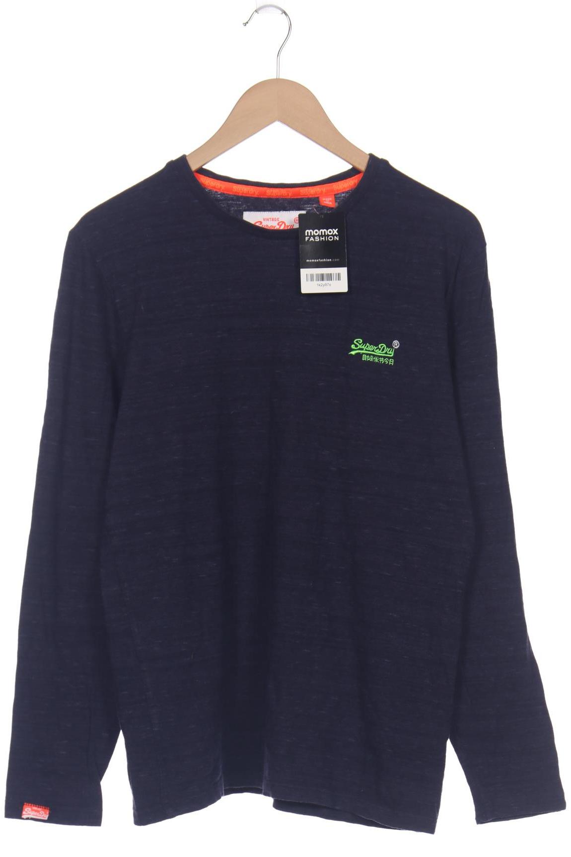 

Superdry Herren Langarmshirt, marineblau, Gr. 48