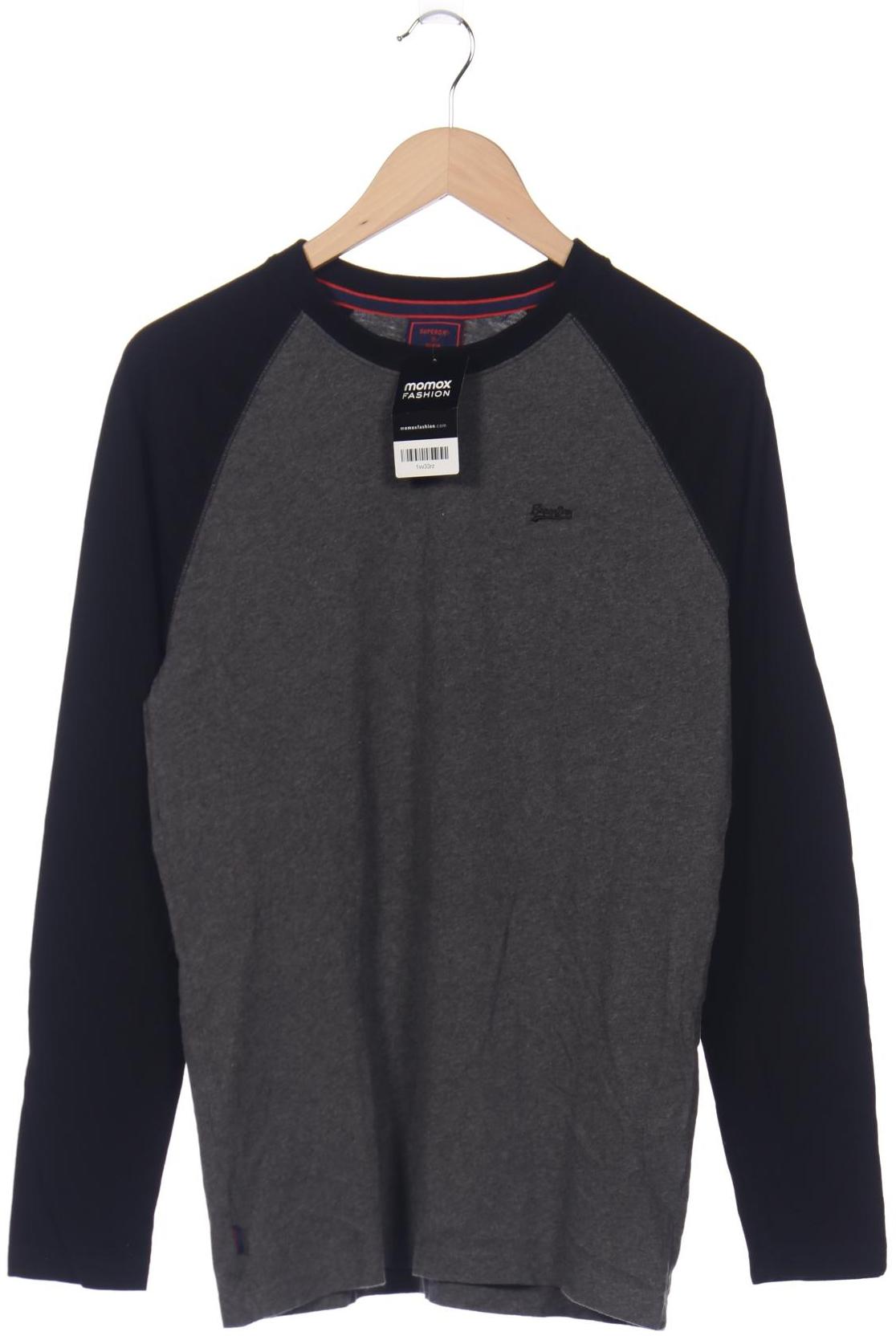 

Superdry Herren Langarmshirt, grau