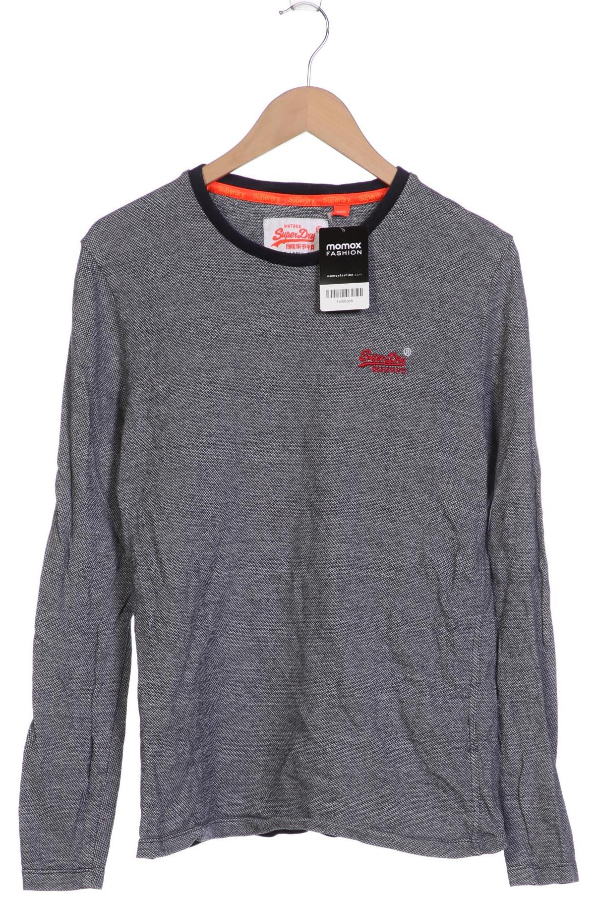 

Superdry Herren Langarmshirt, blau