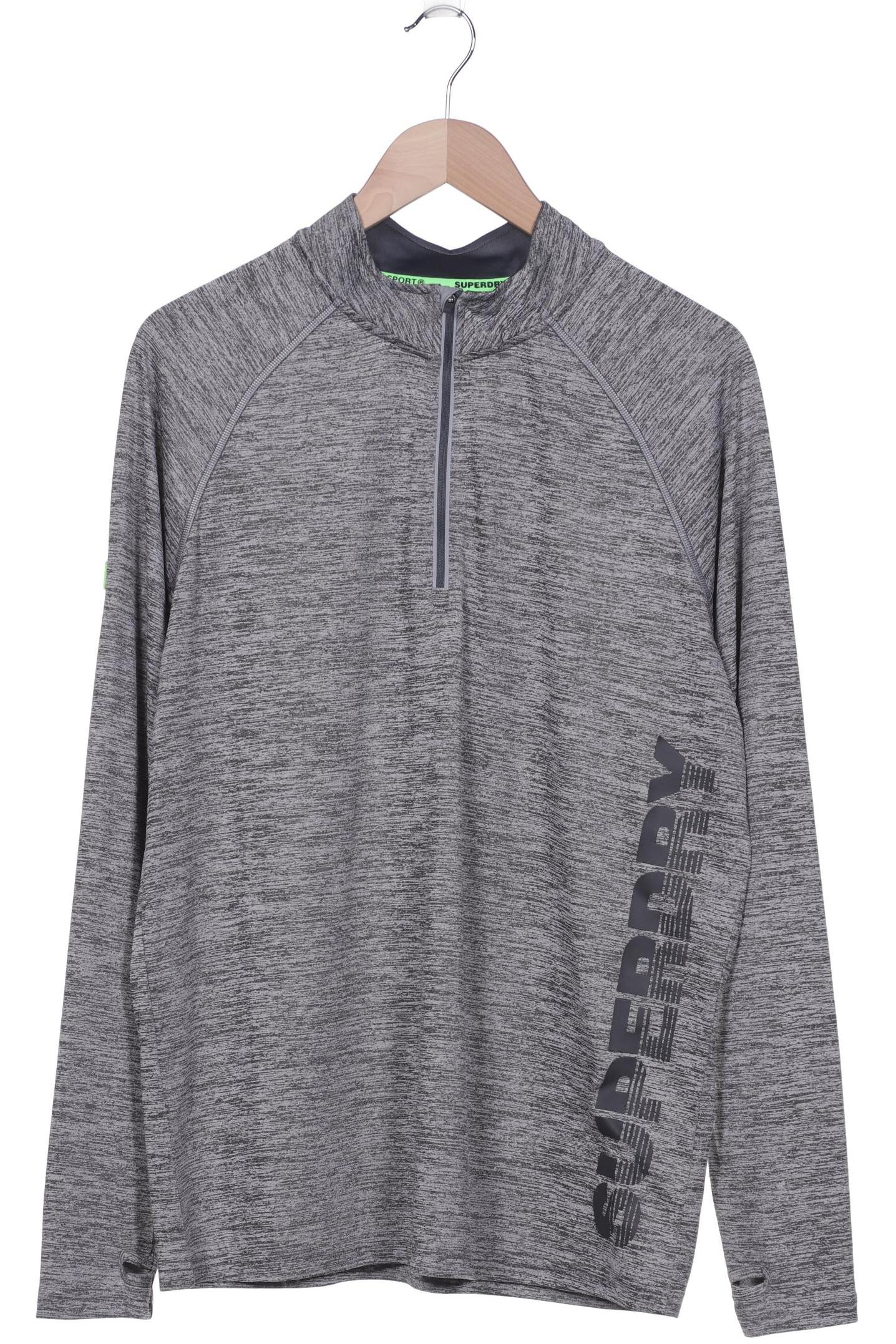 

Superdry Herren Langarmshirt, grau