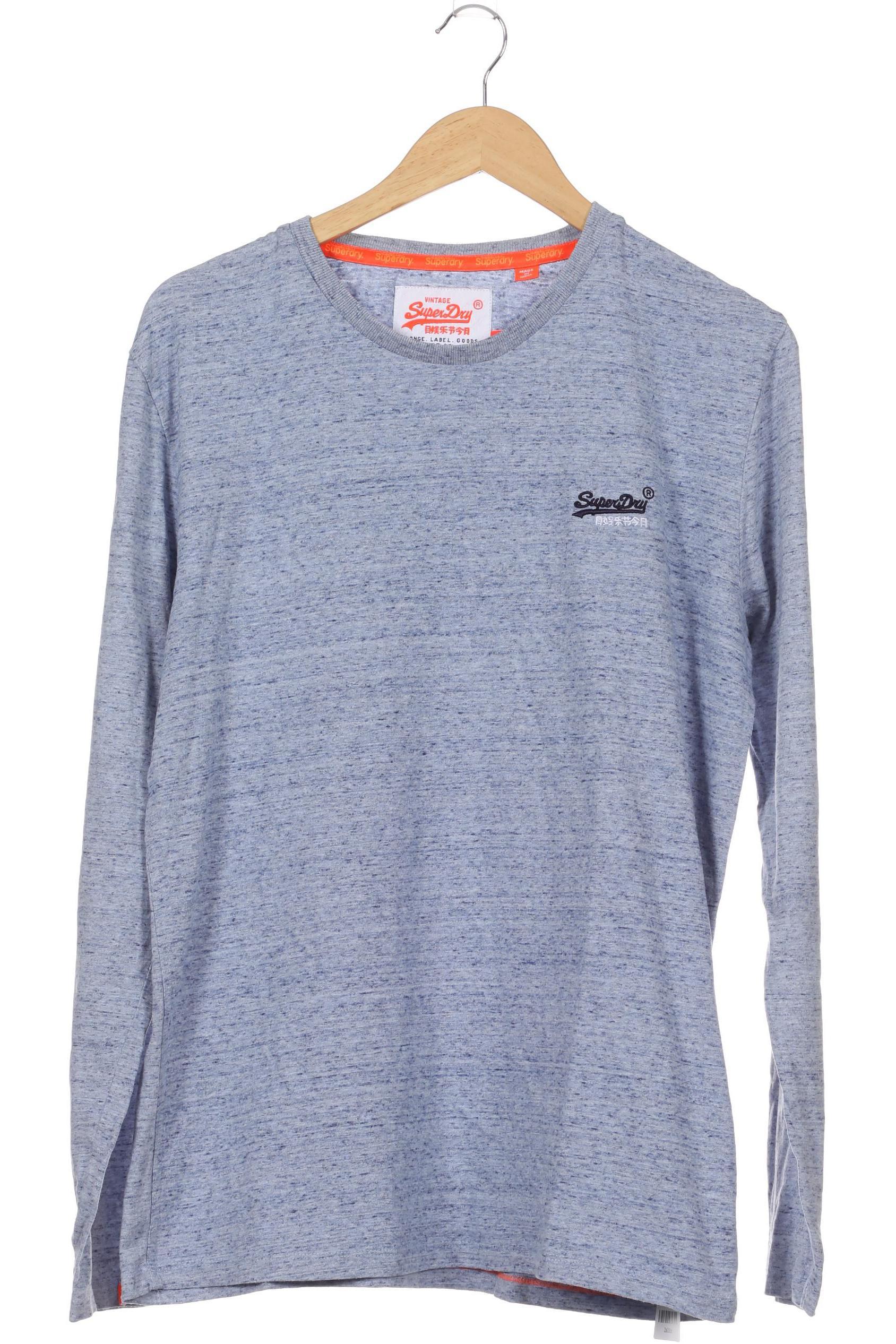 

Superdry Herren Langarmshirt, blau, Gr.