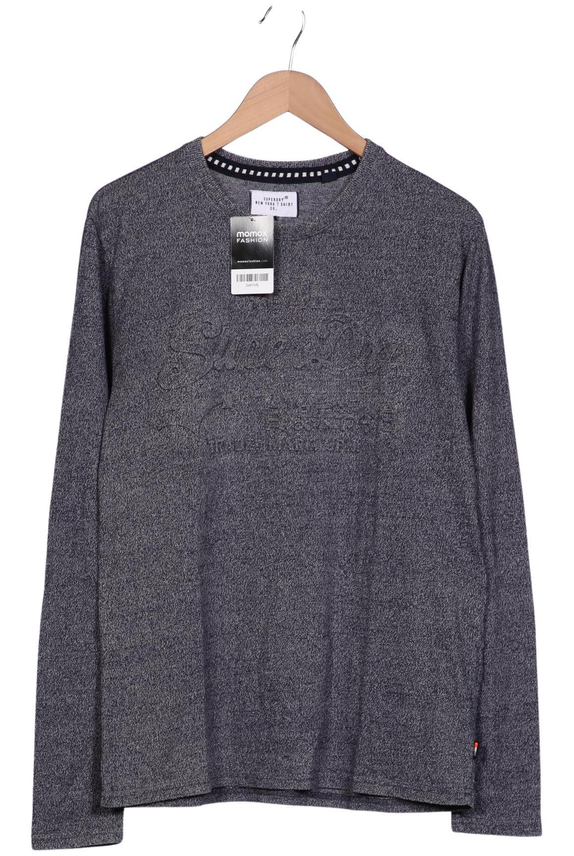 

Superdry Herren Langarmshirt, grau, Gr. 52
