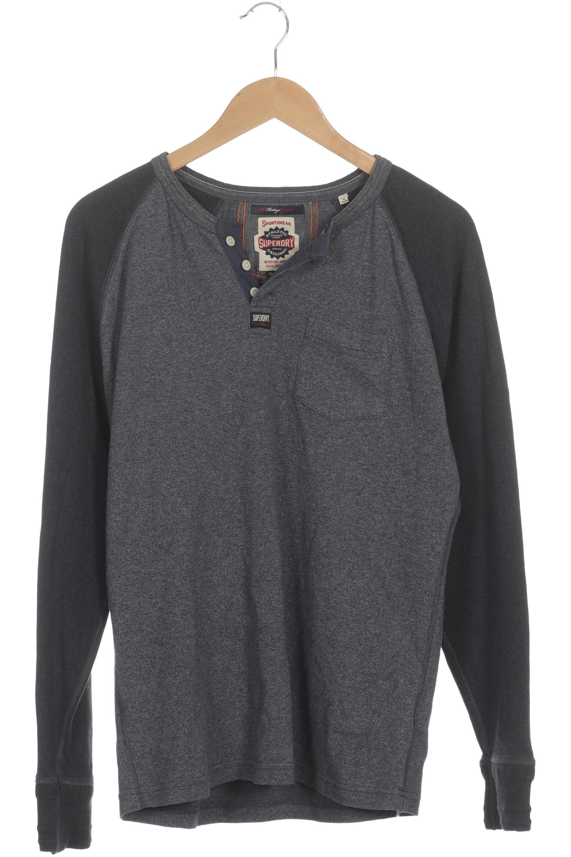 

Superdry Herren Langarmshirt, blau, Gr.