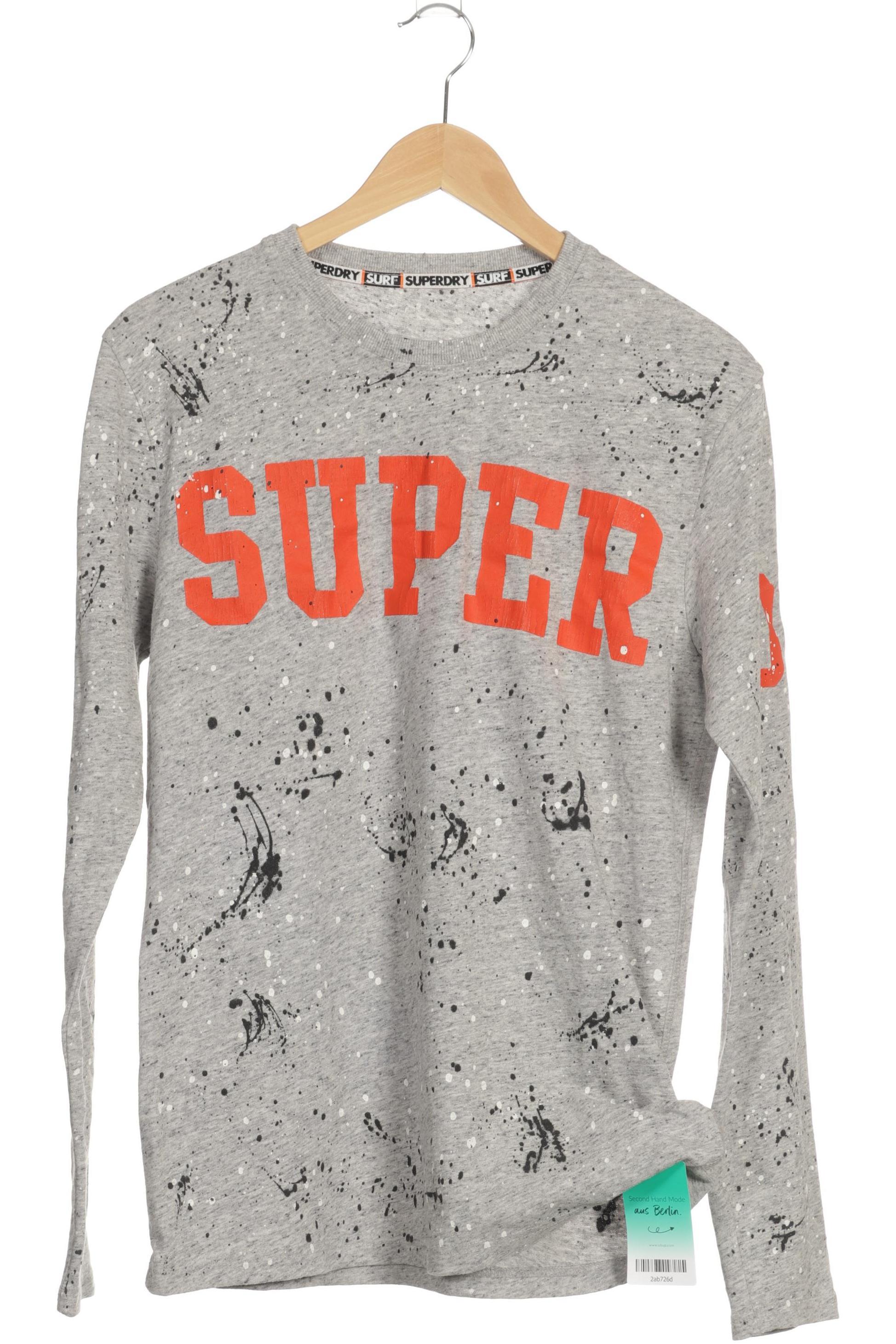 

Superdry Herren Langarmshirt, grau, Gr.