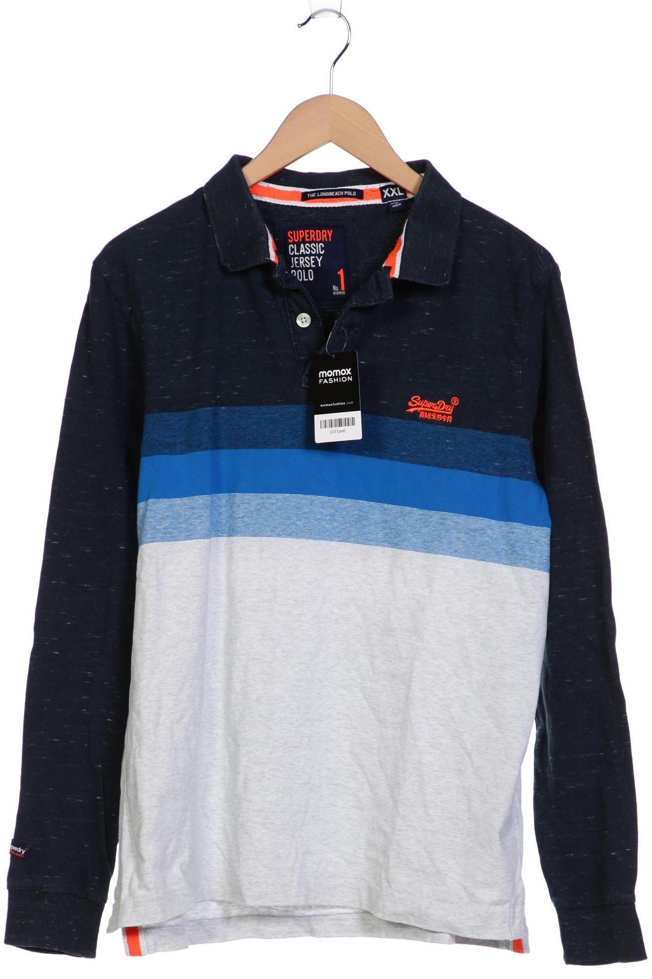 

Superdry Herren Langarmshirt, blau, Gr. 56
