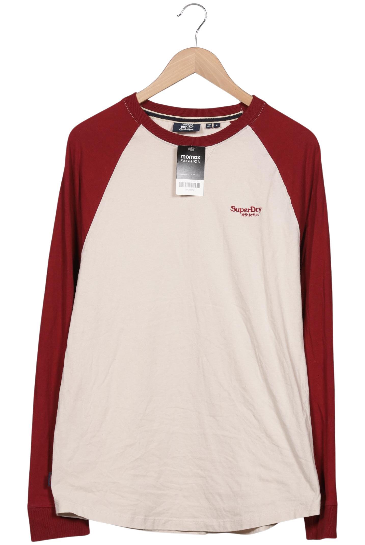 

Superdry Herren Langarmshirt, beige, Gr. 52