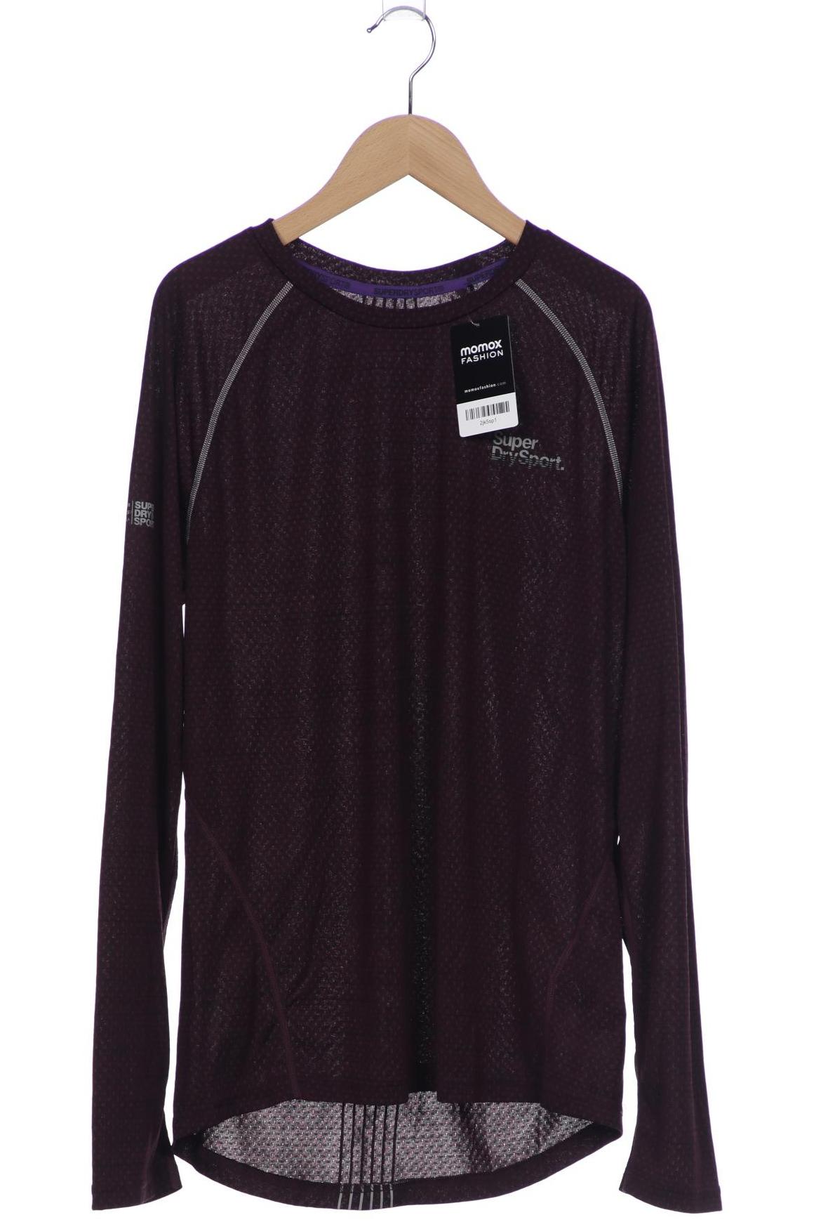 

Superdry Herren Langarmshirt, bordeaux, Gr. 46