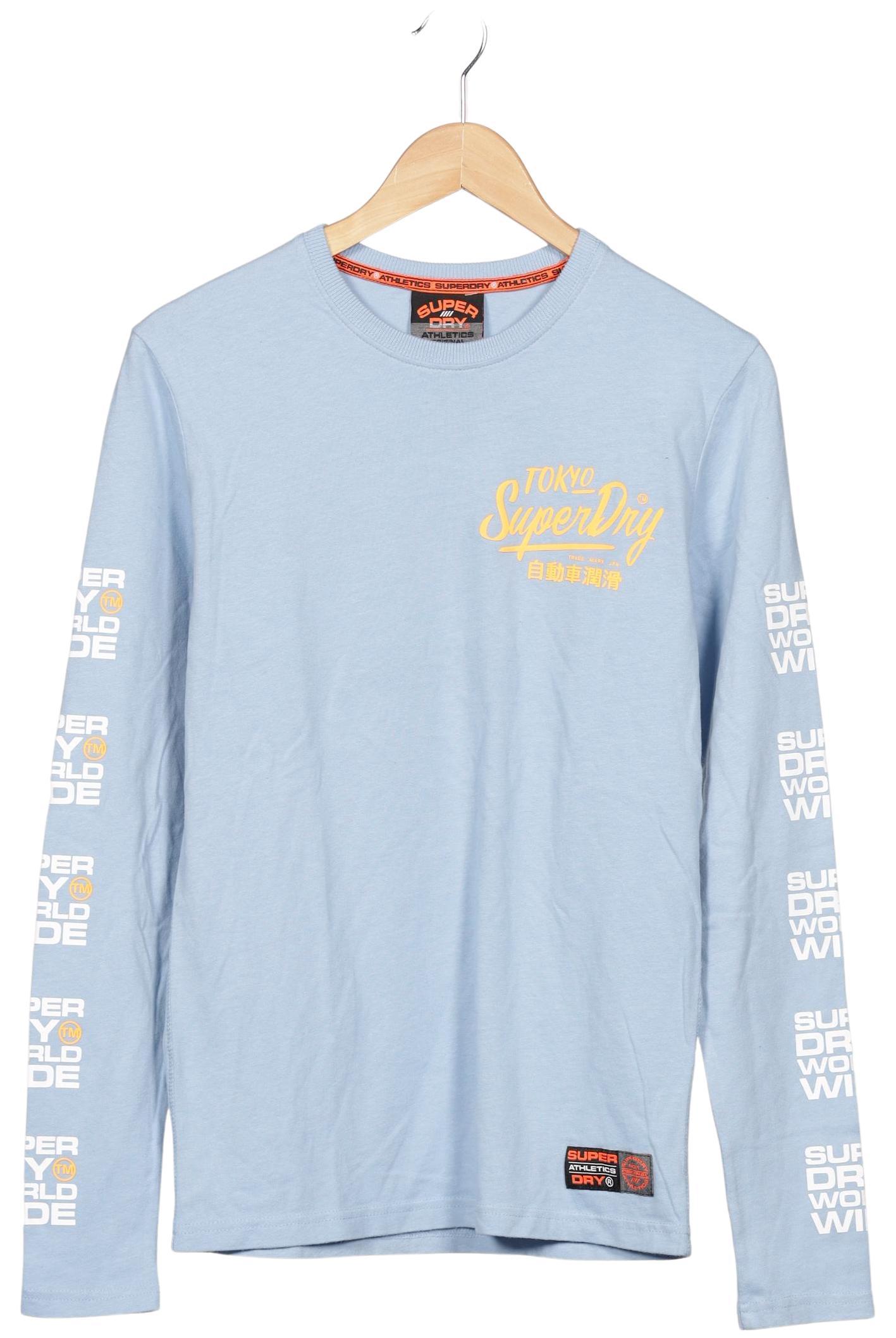 Thumbnail - Superdry Herren Langarmshirt, hellblau, Gr. 44