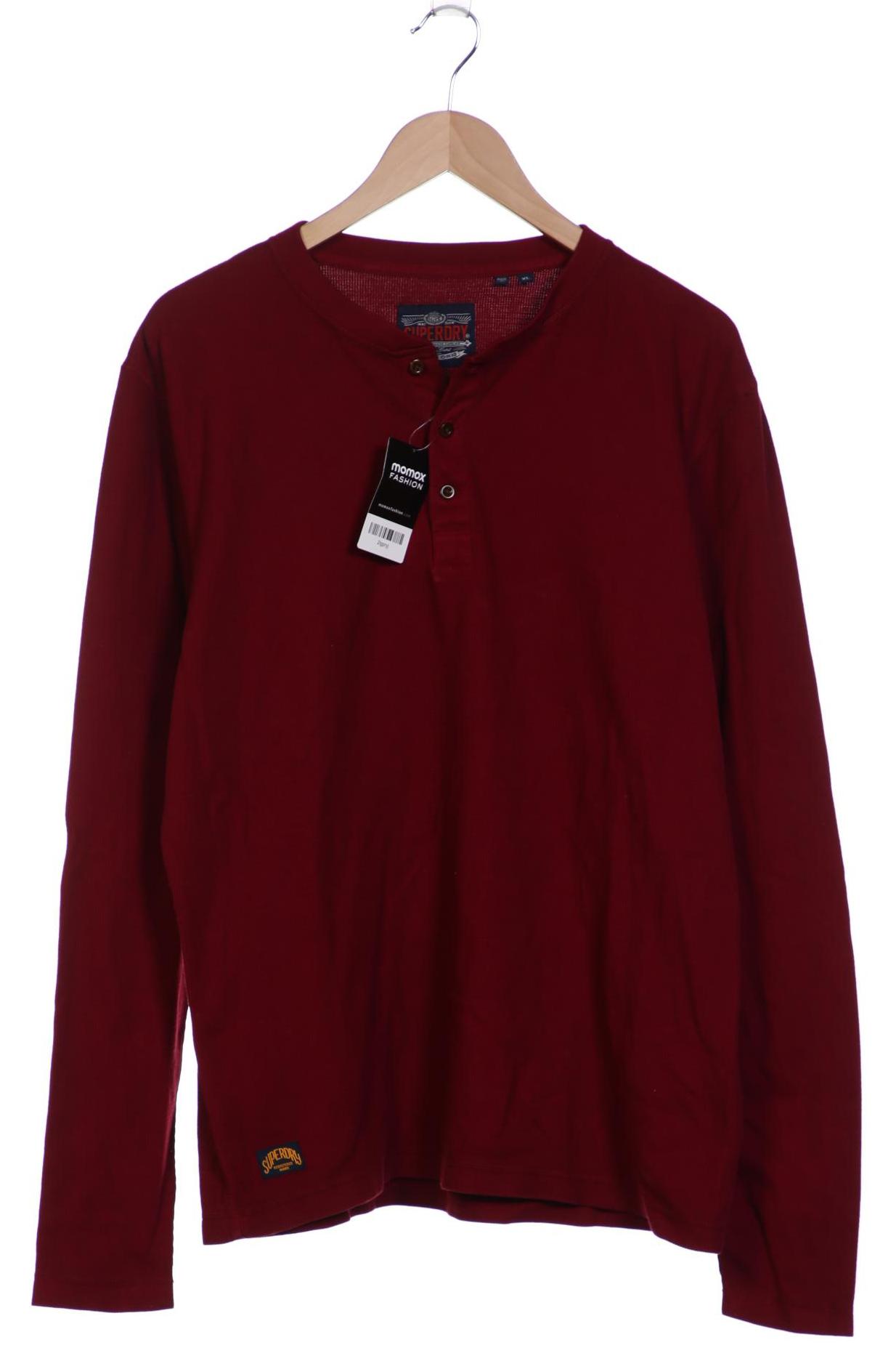 

Superdry Herren Langarmshirt, bordeaux, Gr. 54