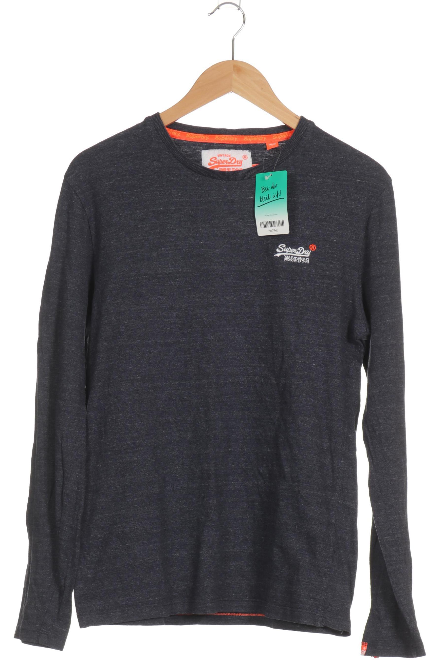 

Superdry Herren Langarmshirt, blau, Gr.