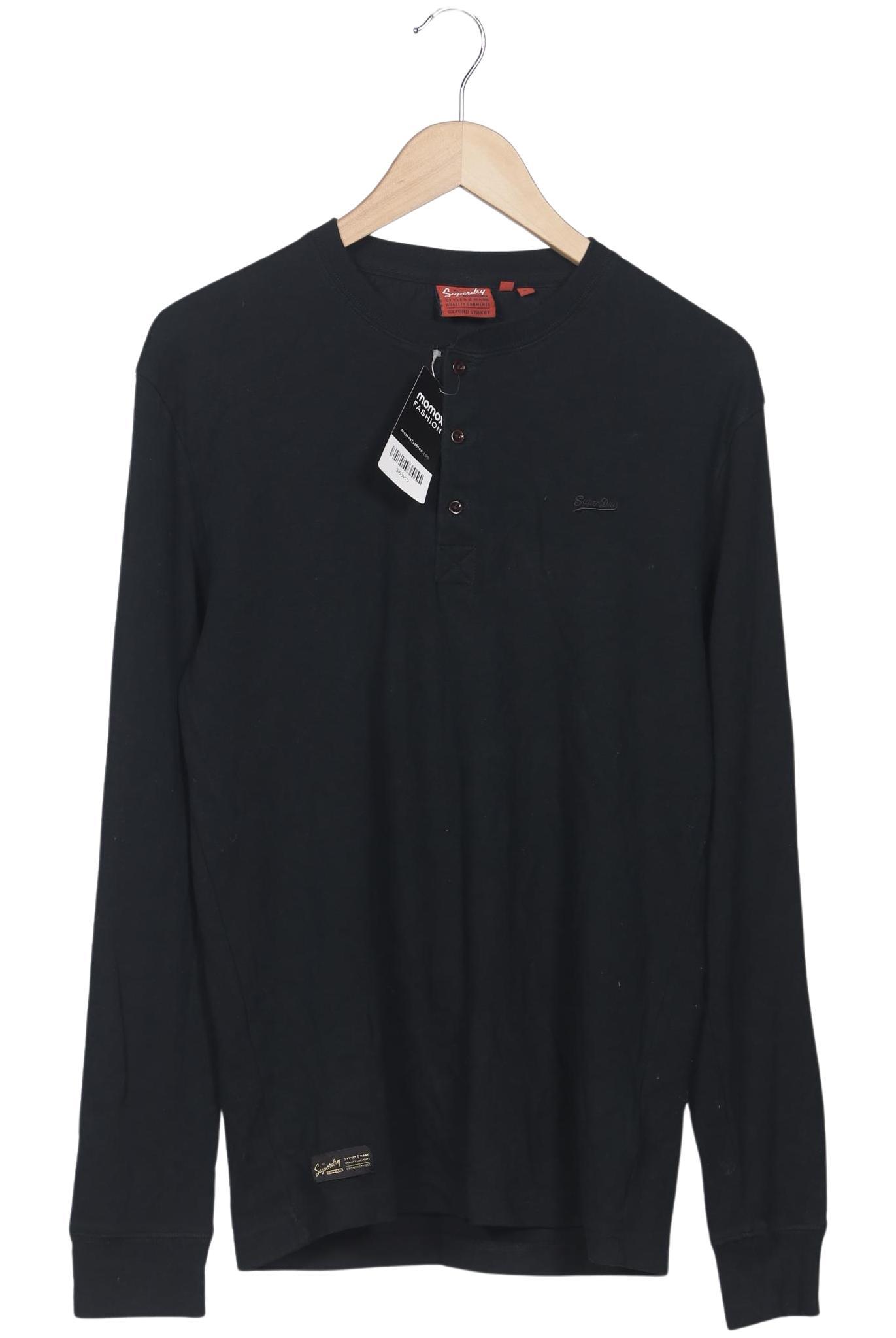 

Superdry Herren Langarmshirt, schwarz, Gr. 46