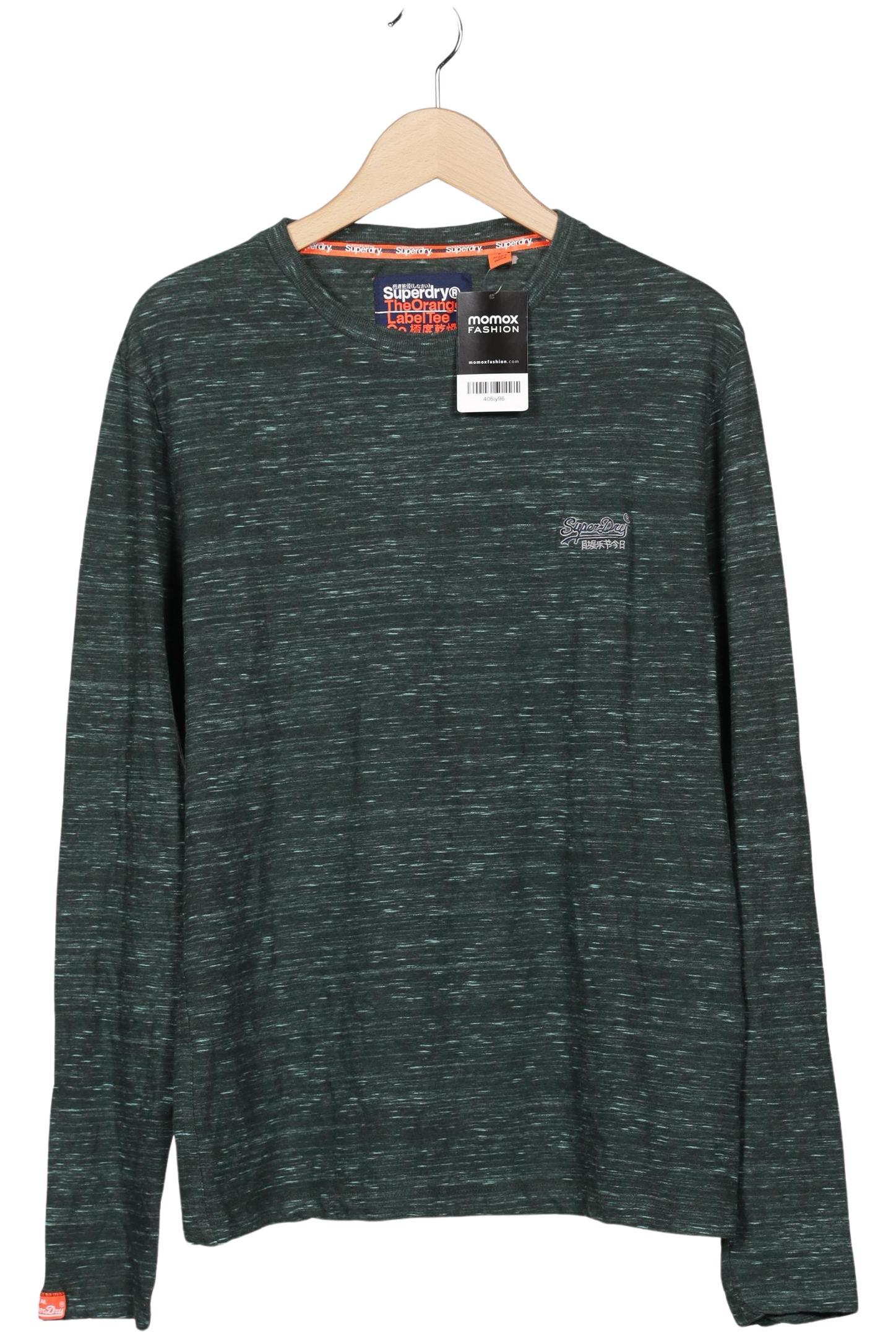 

Superdry Herren Langarmshirt, grün, Gr. 52