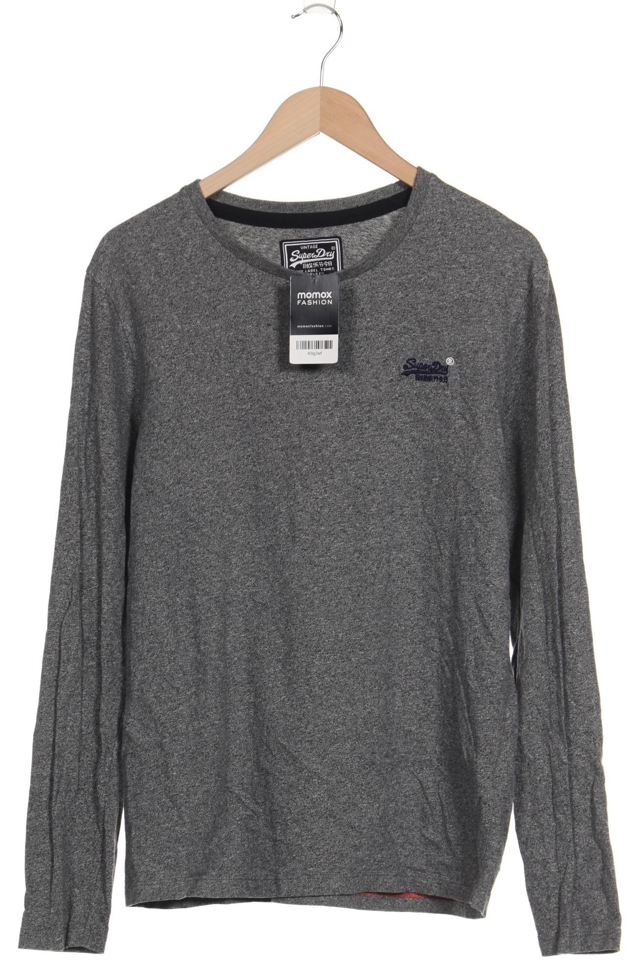 

Superdry Herren Langarmshirt, grau, Gr. 52