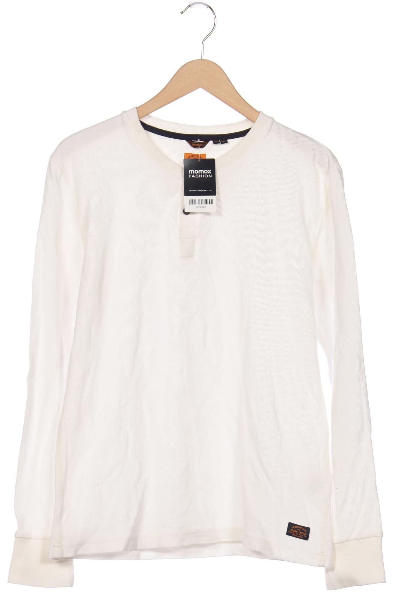 

Superdry Herren Langarmshirt, cremeweiß, Gr. 54