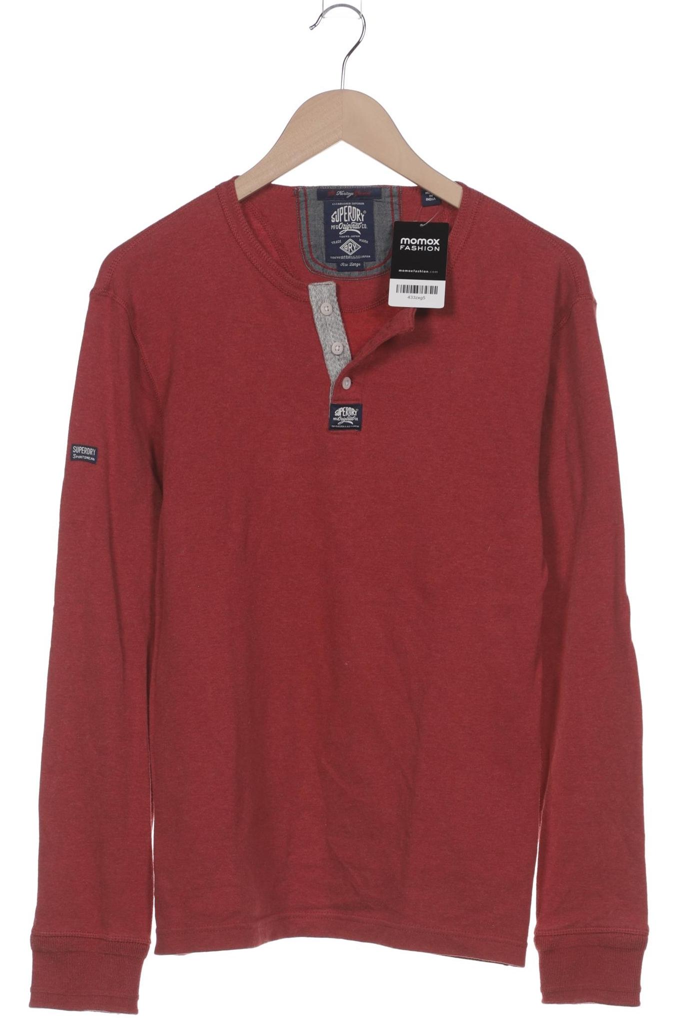 

Superdry Herren Langarmshirt, rot, Gr. 52