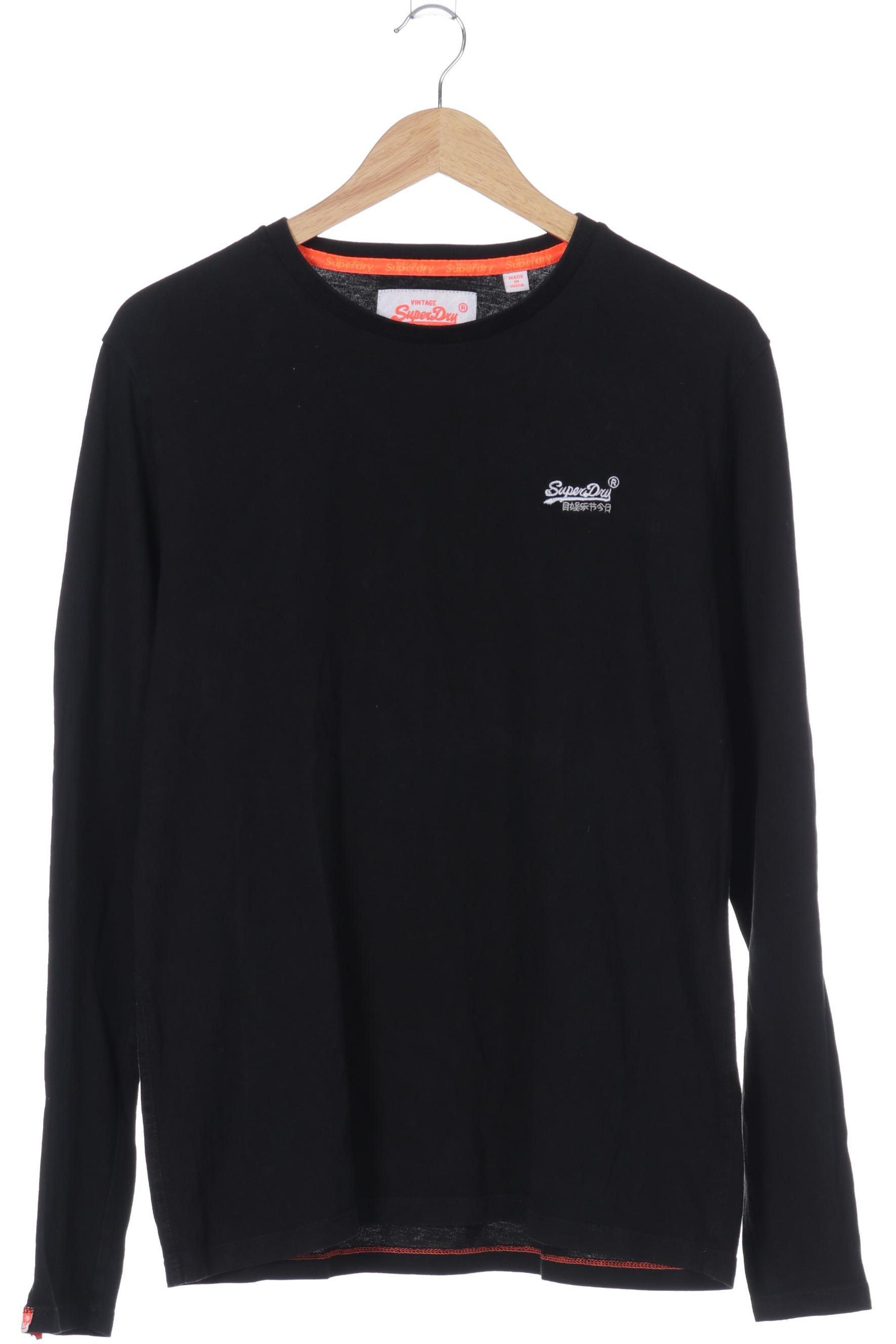 

Superdry Herren Langarmshirt, schwarz, Gr.