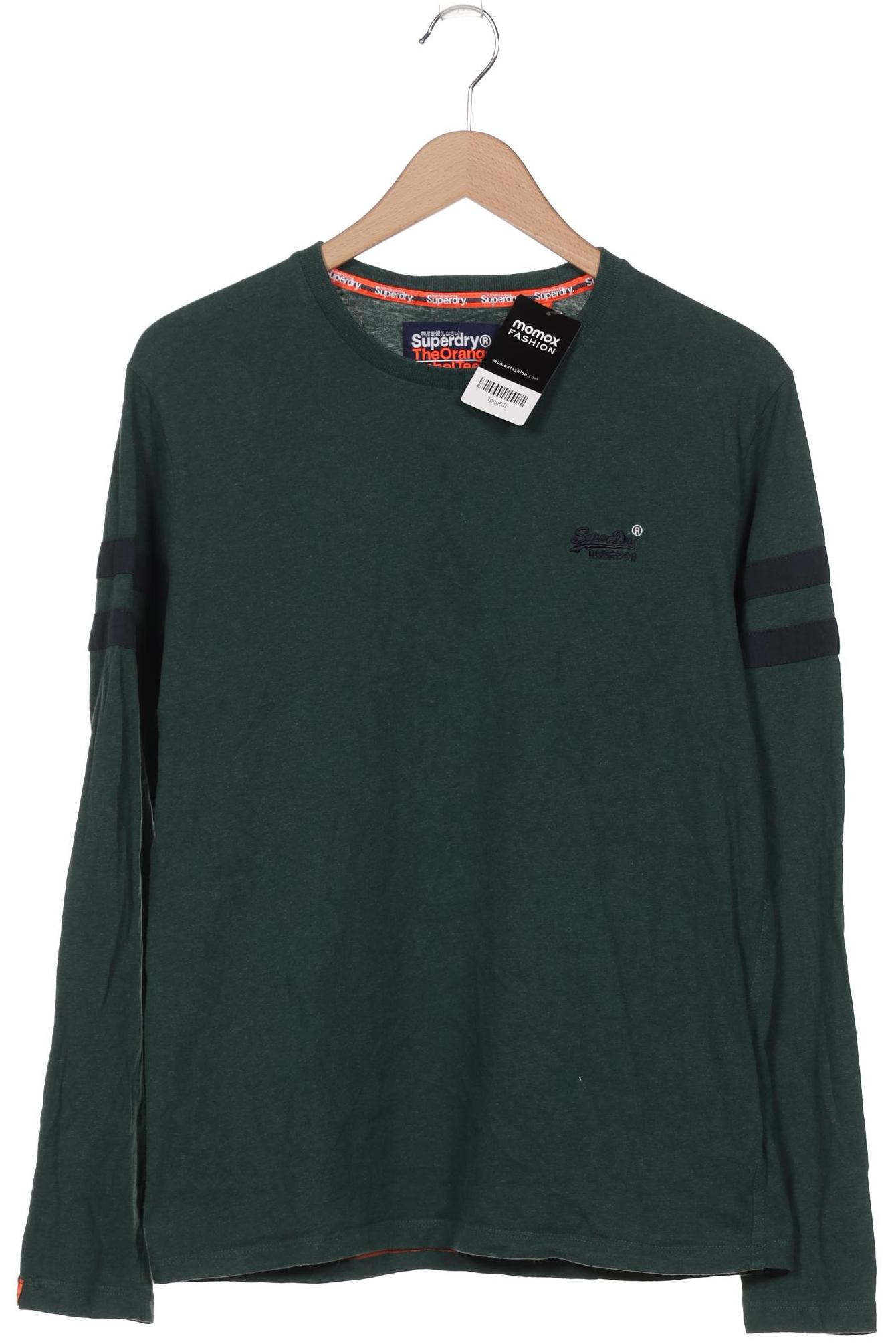 

Superdry Herren Langarmshirt, grün, Gr. 52