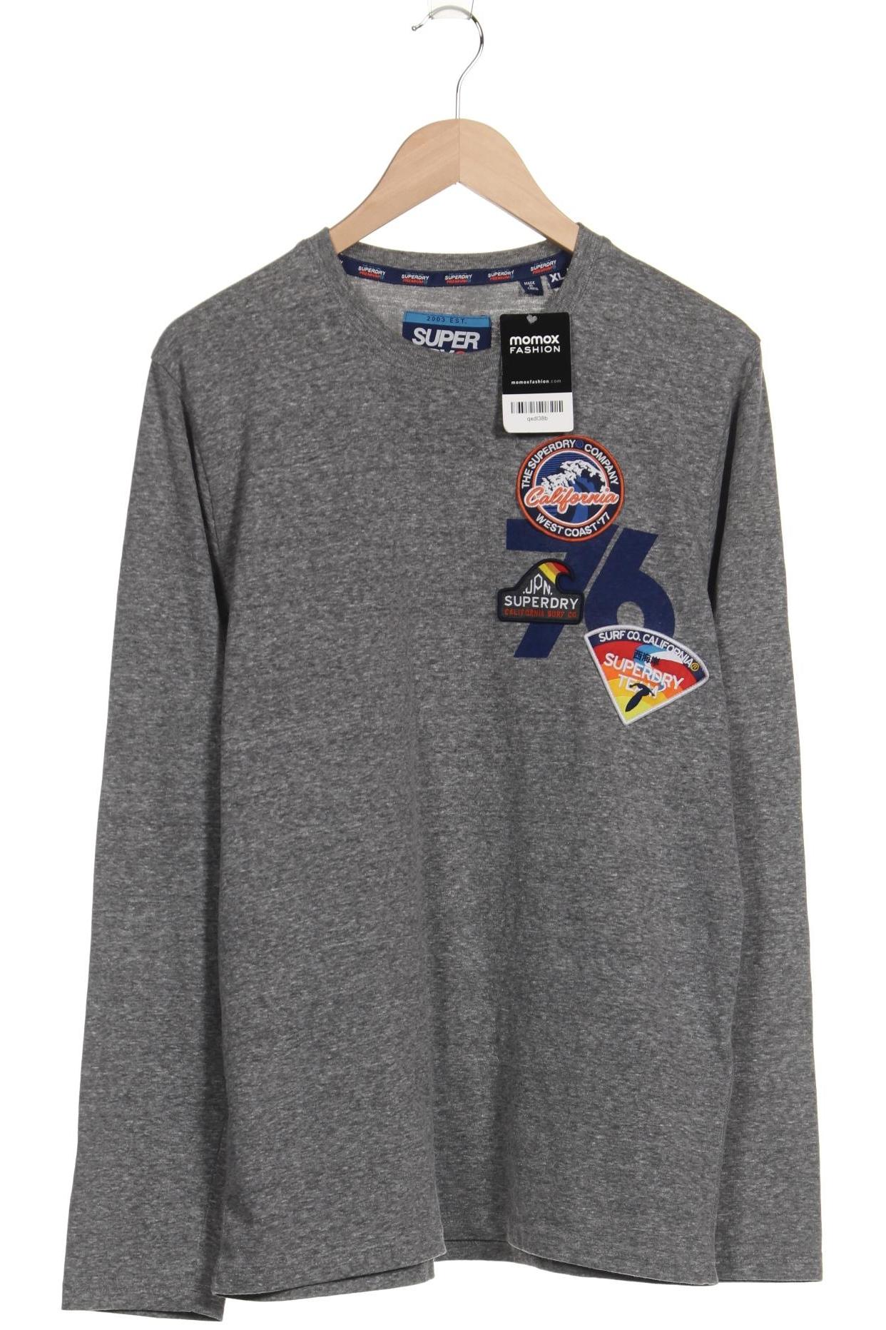 

Superdry Herren Langarmshirt, grau, Gr. 54