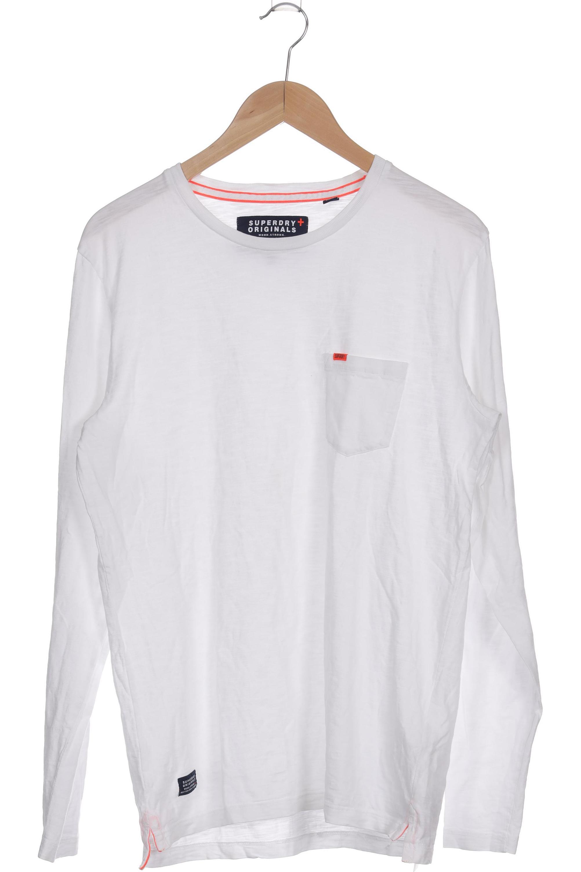 Thumbnail - Superdry Herren Langarmshirt, weiß, Gr.