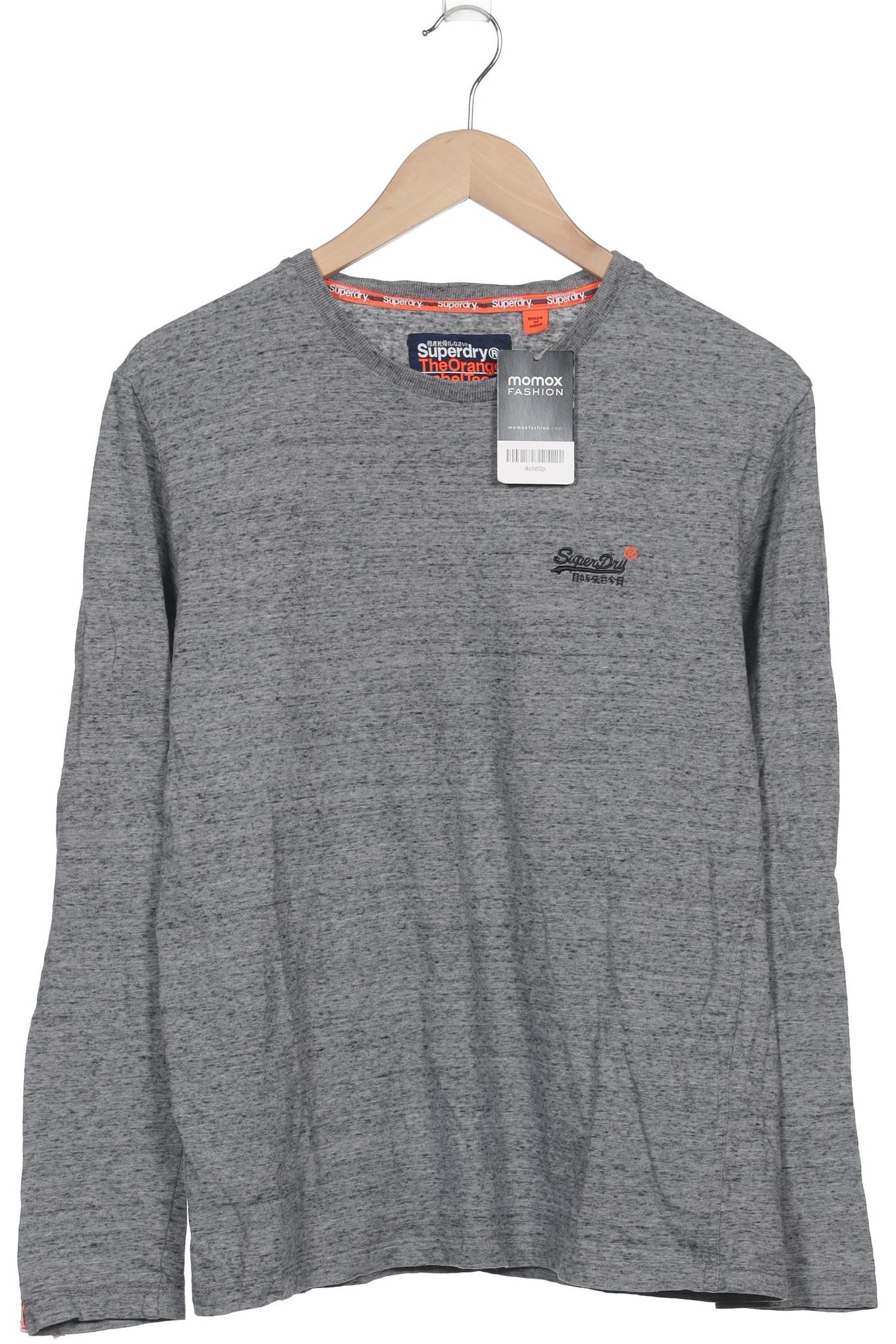 

Superdry Herren Langarmshirt, grau, Gr. 48