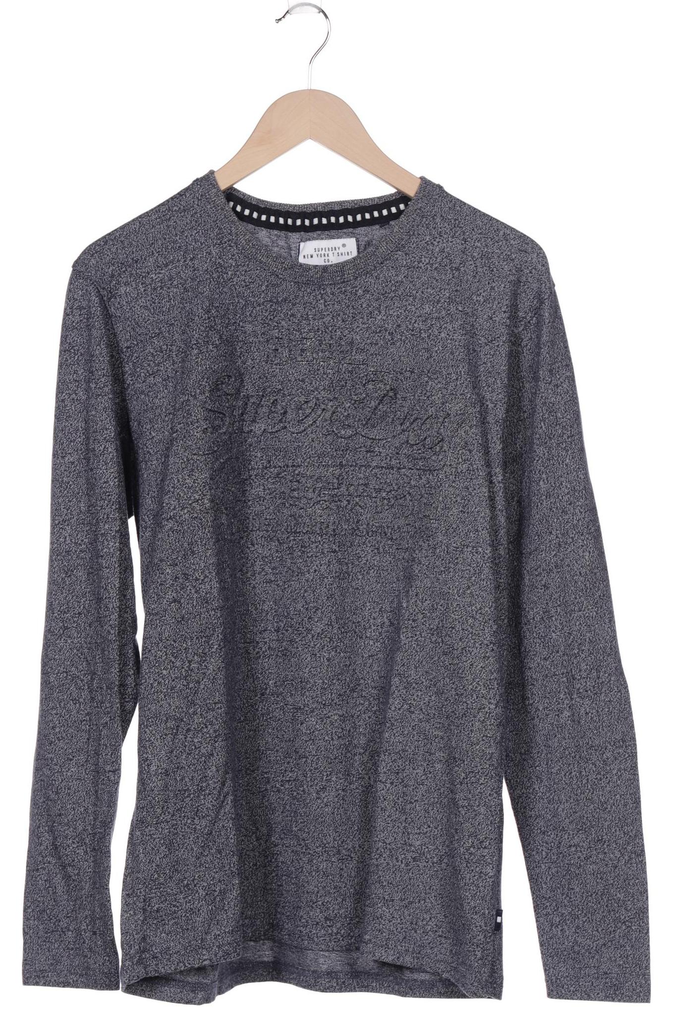 

Superdry Herren Langarmshirt, blau