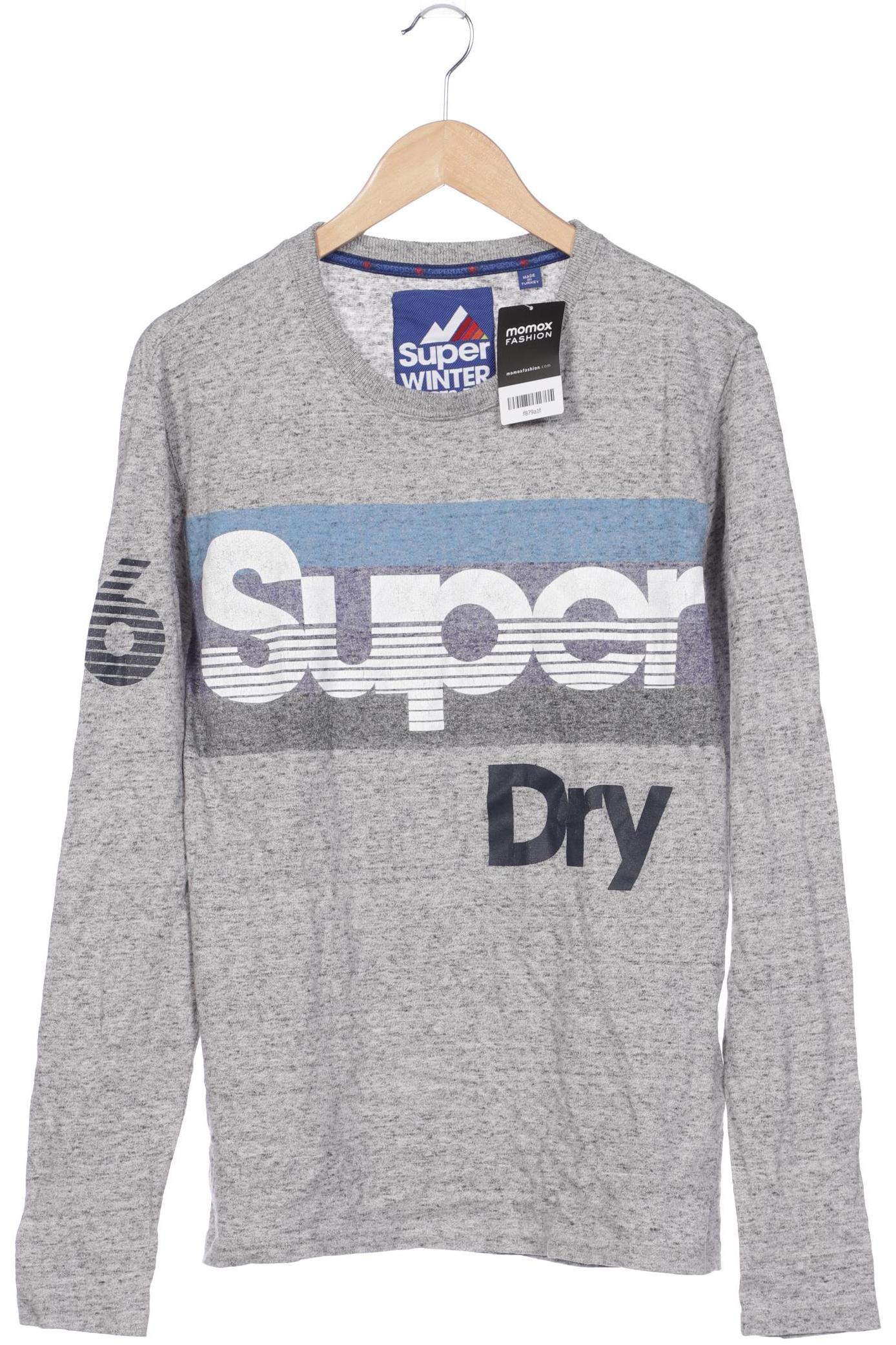 

Superdry Herren Langarmshirt, grau, Gr. 48
