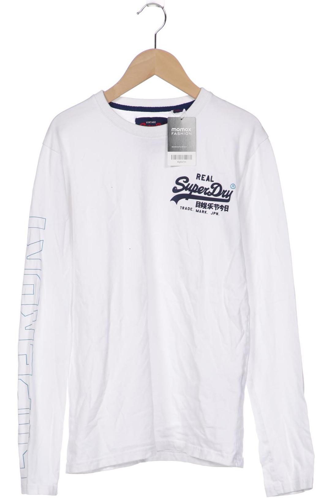 

Superdry Herren Langarmshirt, weiß