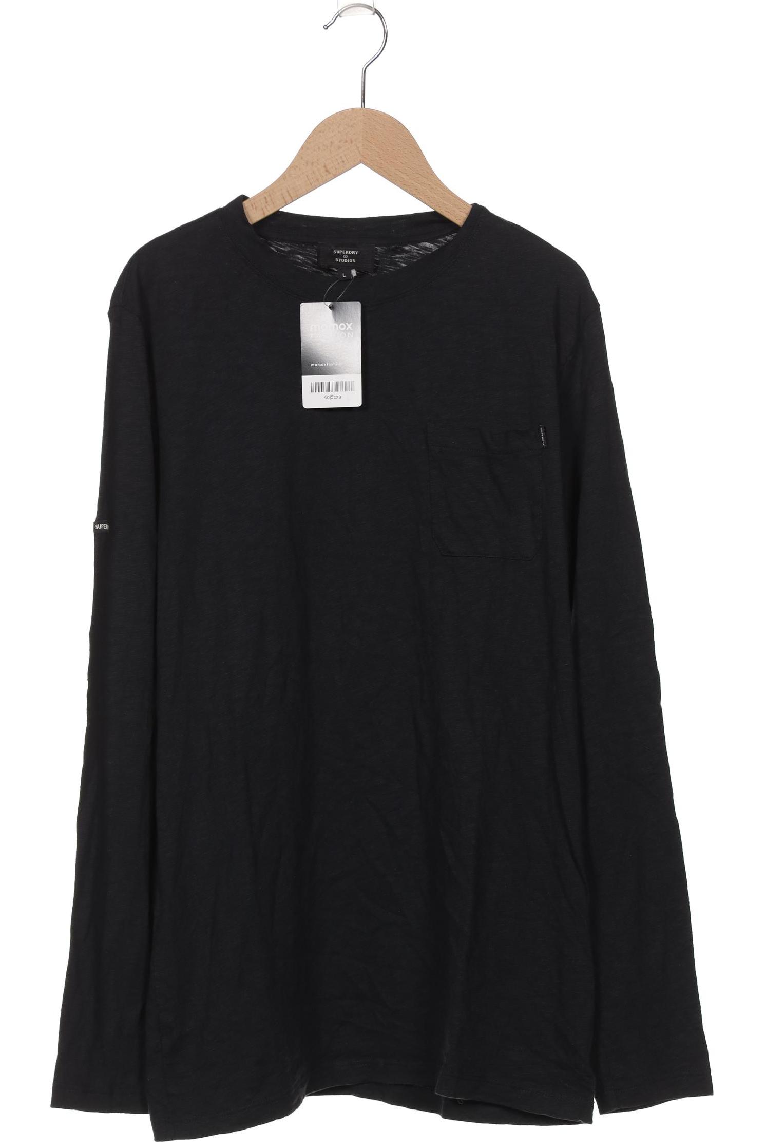 

Superdry Herren Langarmshirt, marineblau, Gr. 52