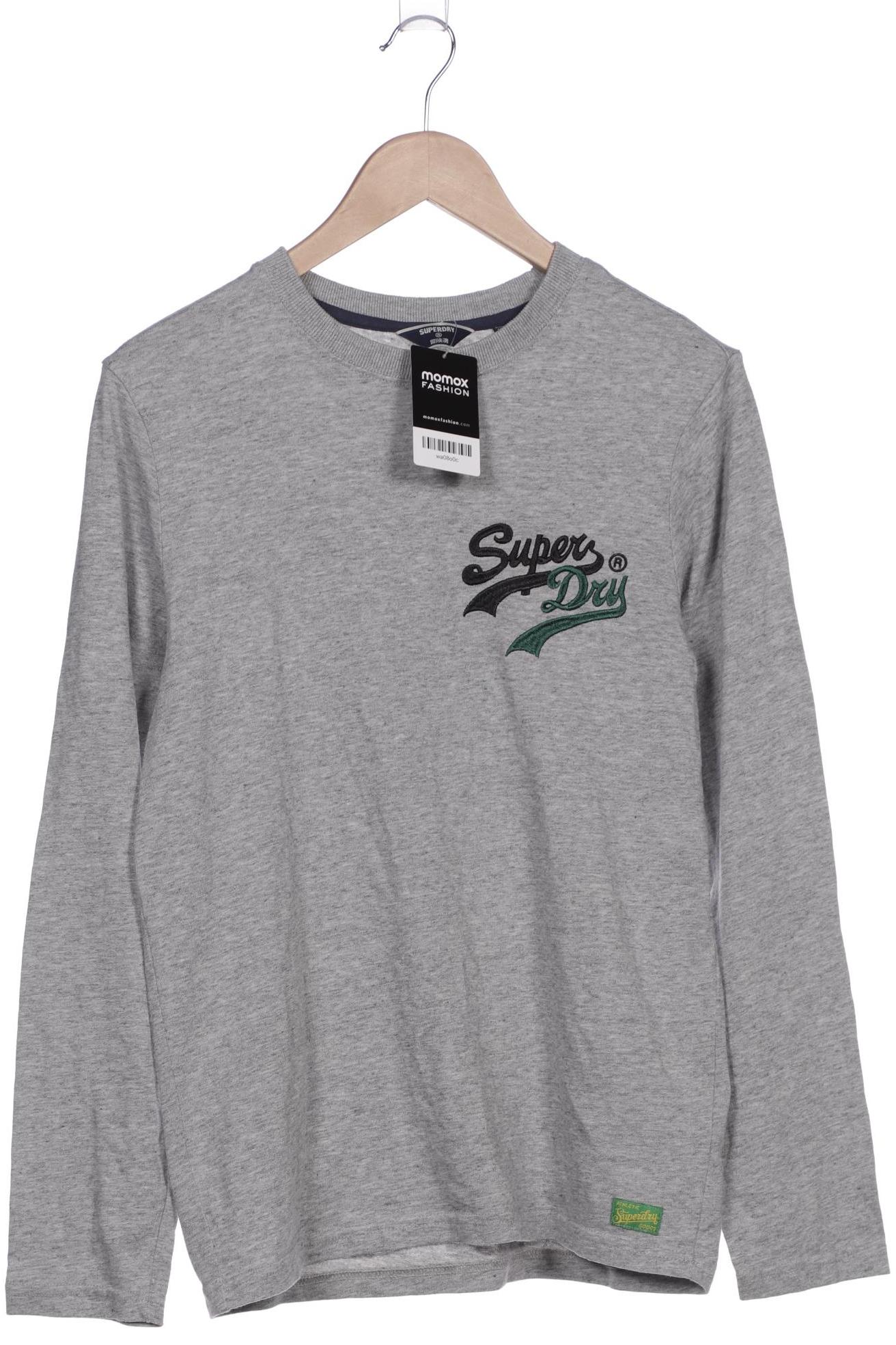 

Superdry Herren Langarmshirt, grau, Gr. 46