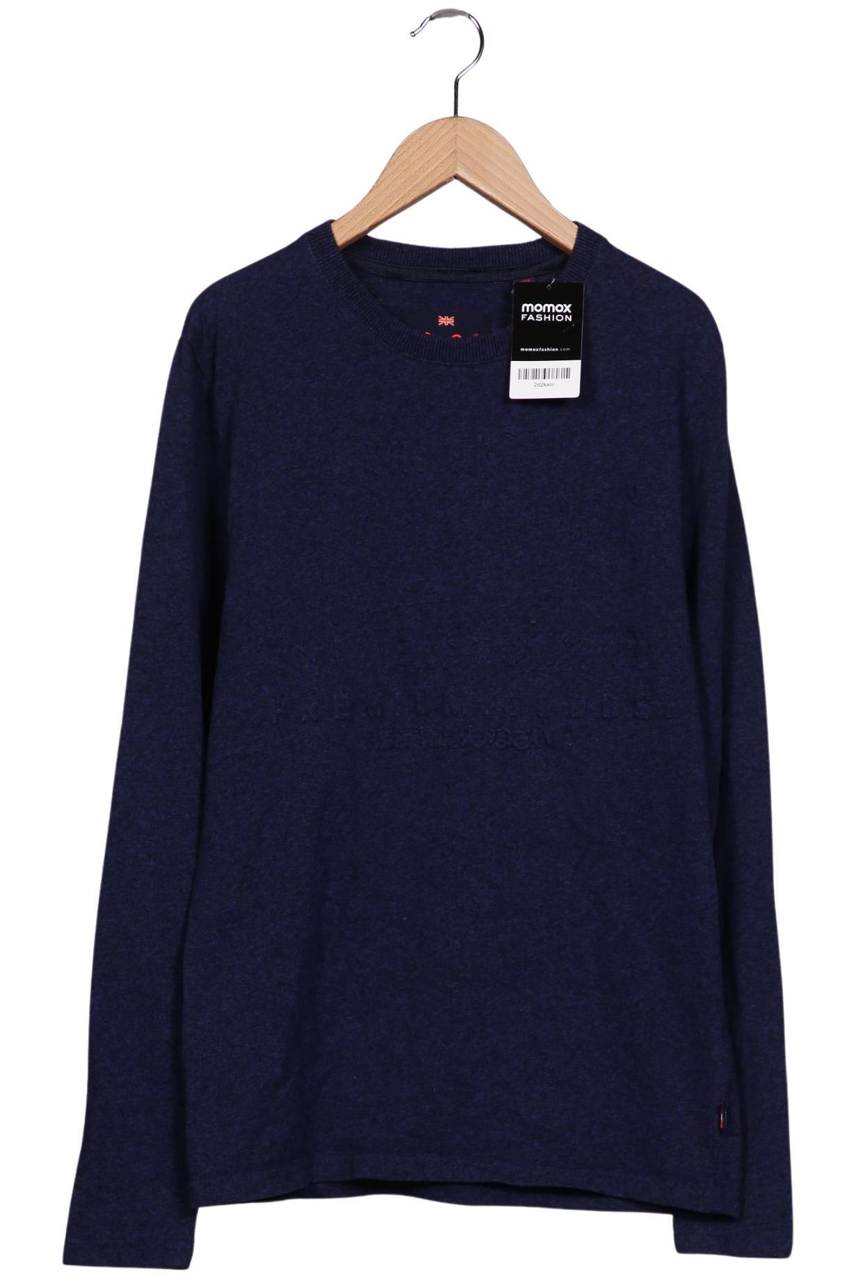 

Superdry Herren Langarmshirt, marineblau, Gr. 46