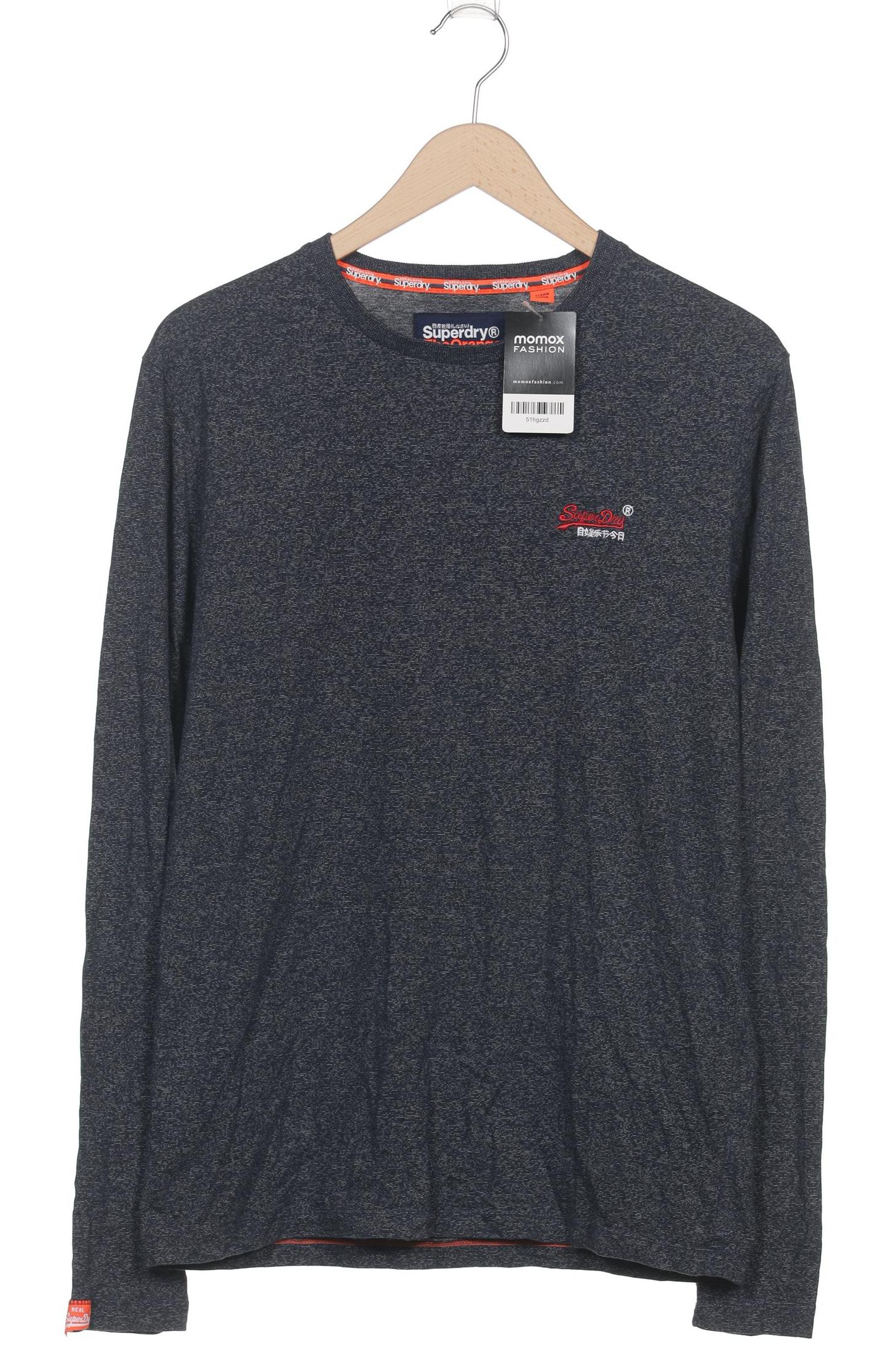 

Superdry Herren Langarmshirt, marineblau, Gr. 52