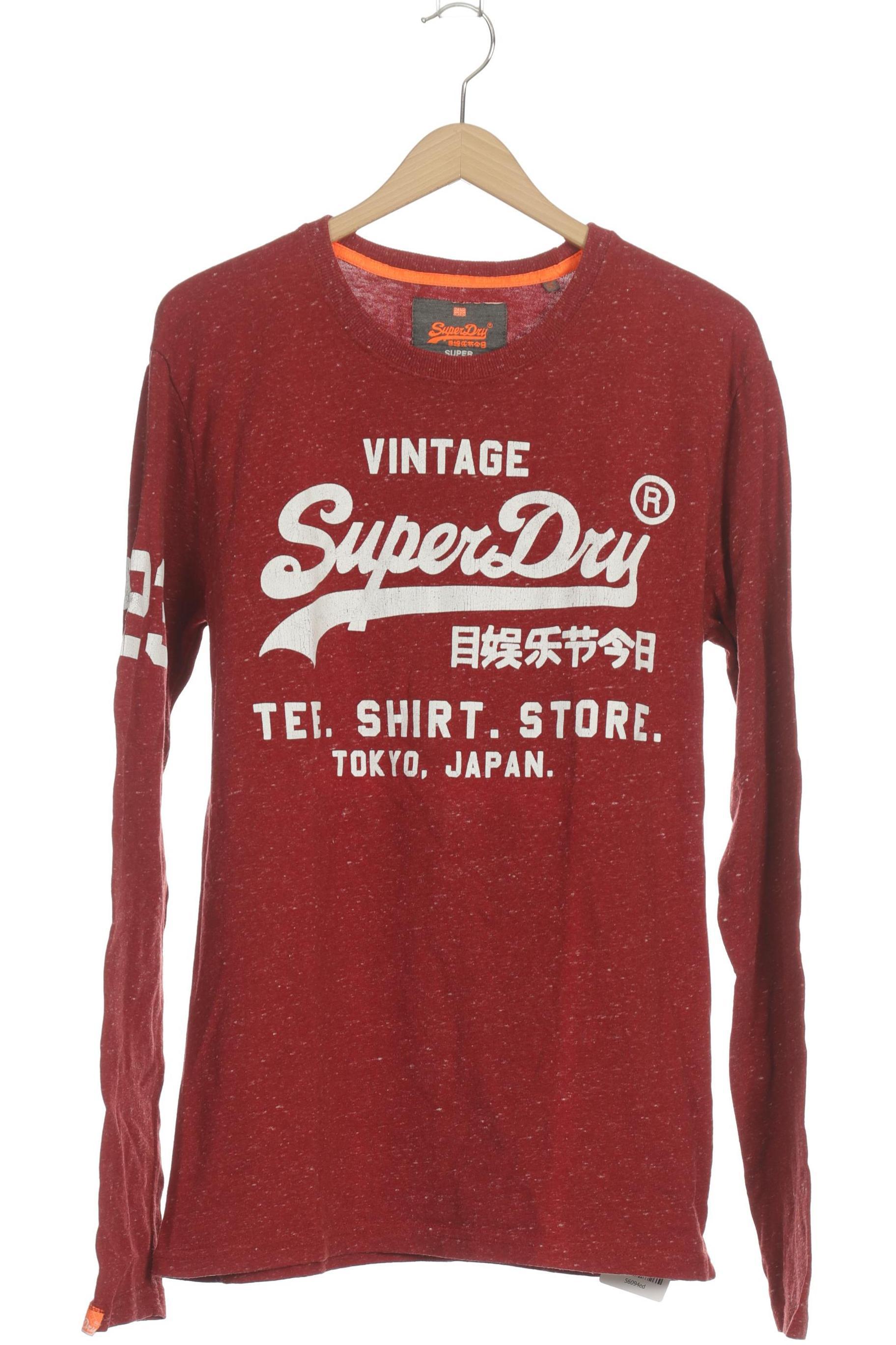 

Superdry Herren Langarmshirt, rot, Gr.
