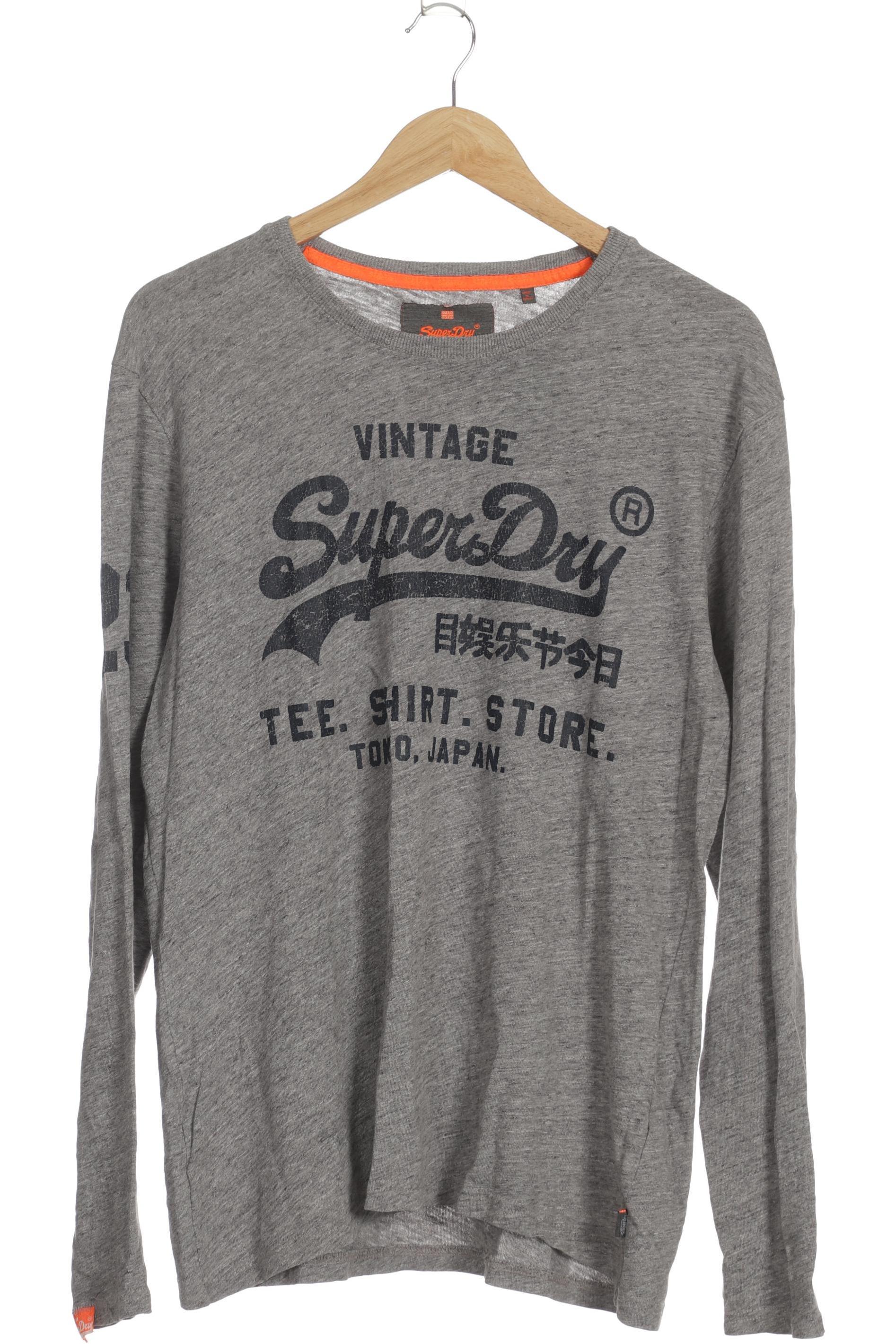 

Superdry Herren Langarmshirt, grau, Gr.
