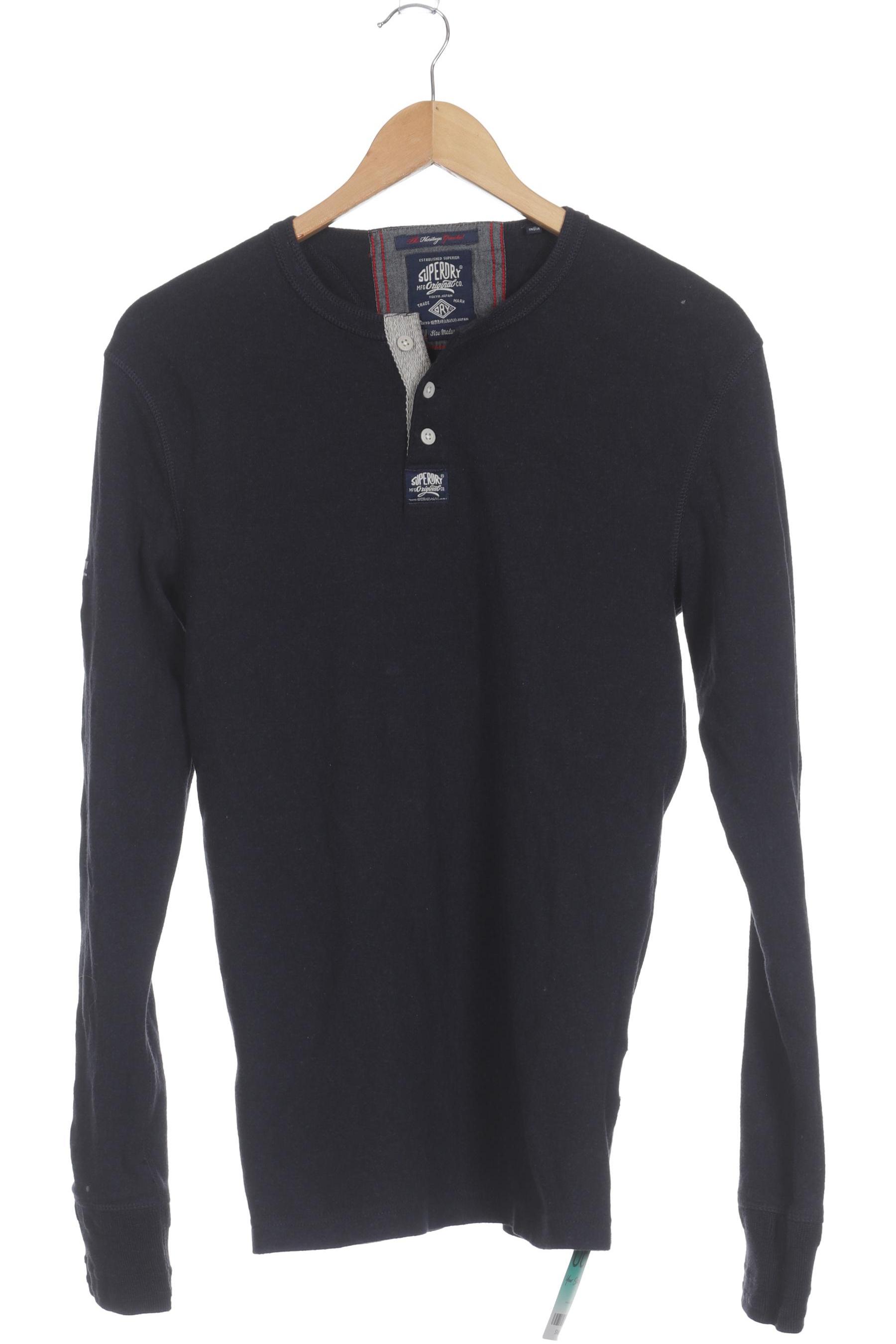 

Superdry Herren Langarmshirt, blau, Gr.