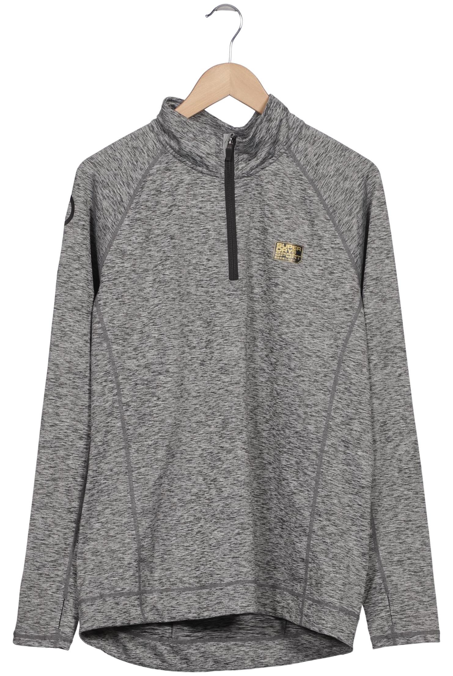 

Superdry Herren Langarmshirt, grau, Gr. 56