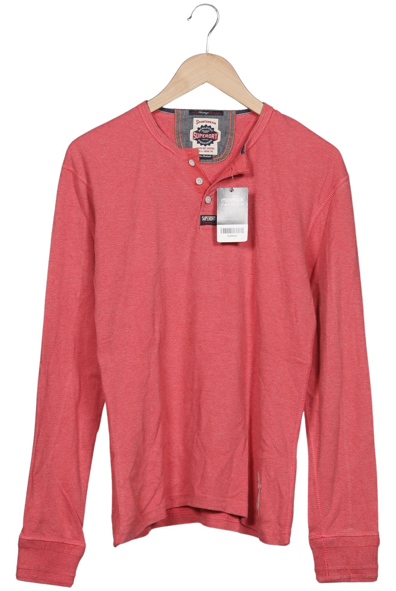 

Superdry Herren Langarmshirt, rot, Gr. 48