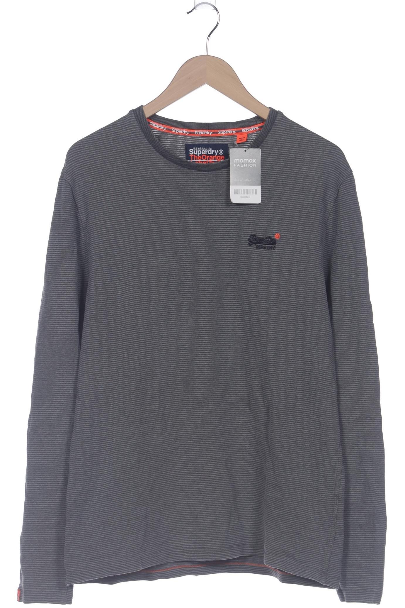 

Superdry Herren Langarmshirt, grau, Gr. 56