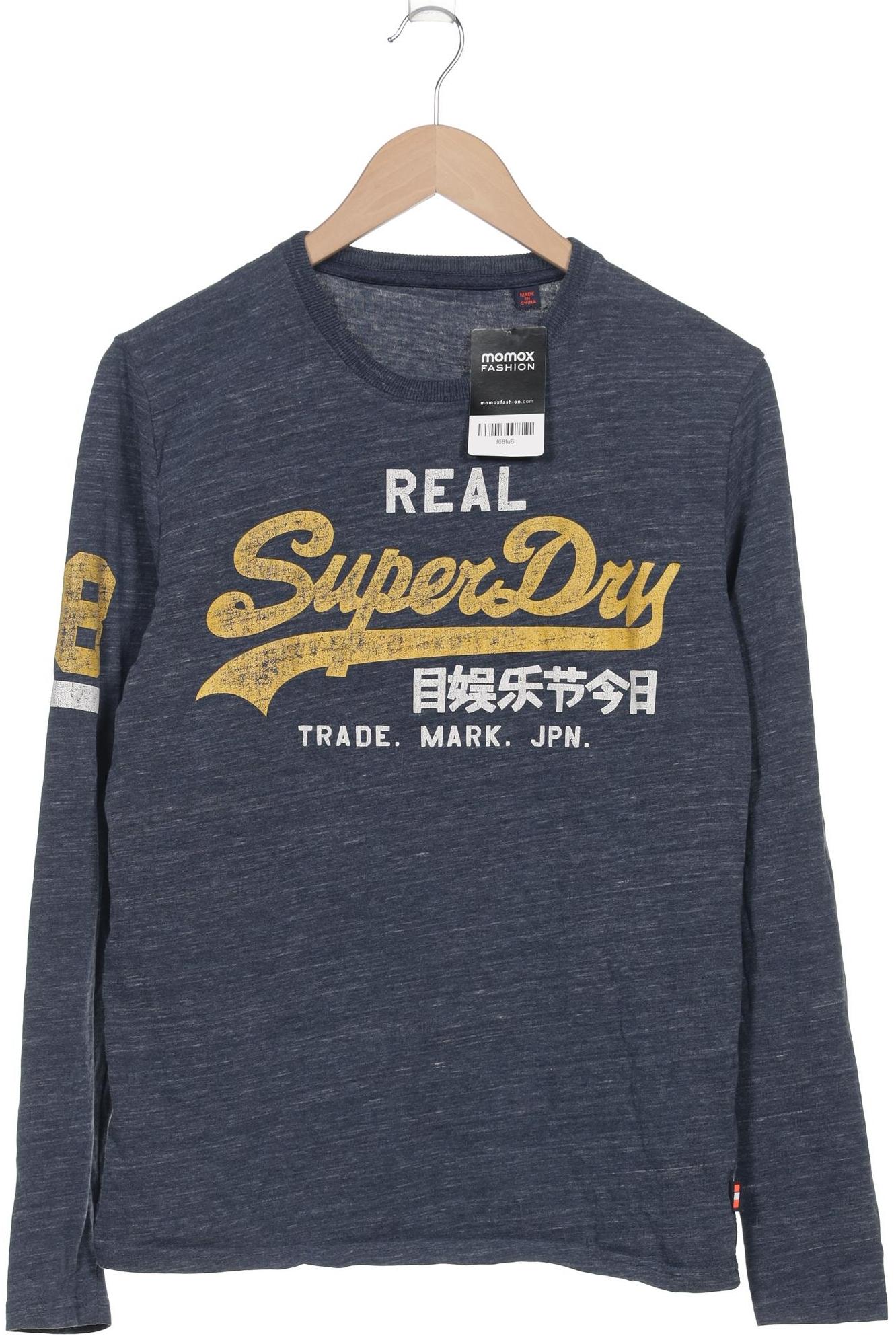 

Superdry Herren Langarmshirt, marineblau, Gr. 48