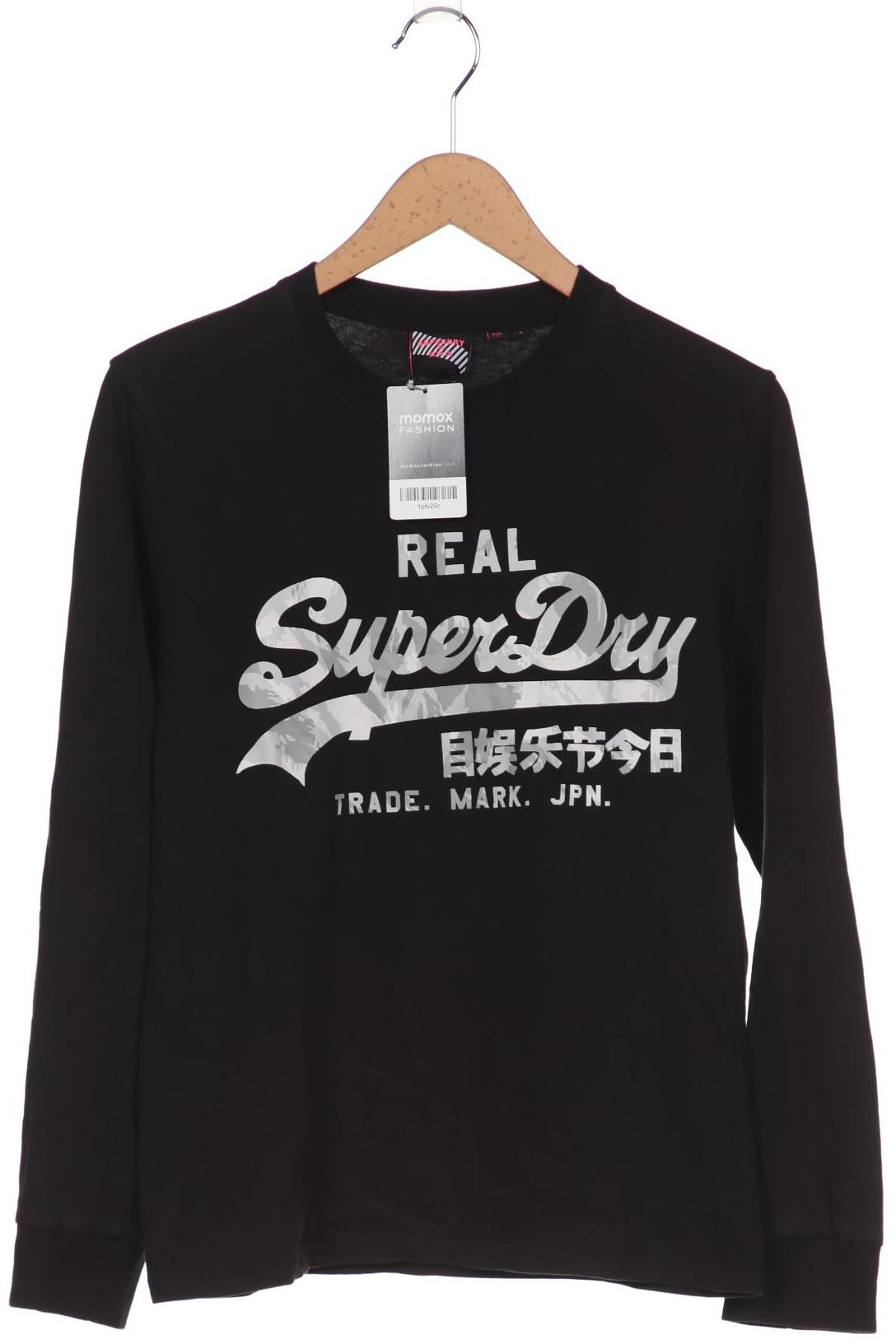 

Superdry Herren Langarmshirt, schwarz, Gr. 46