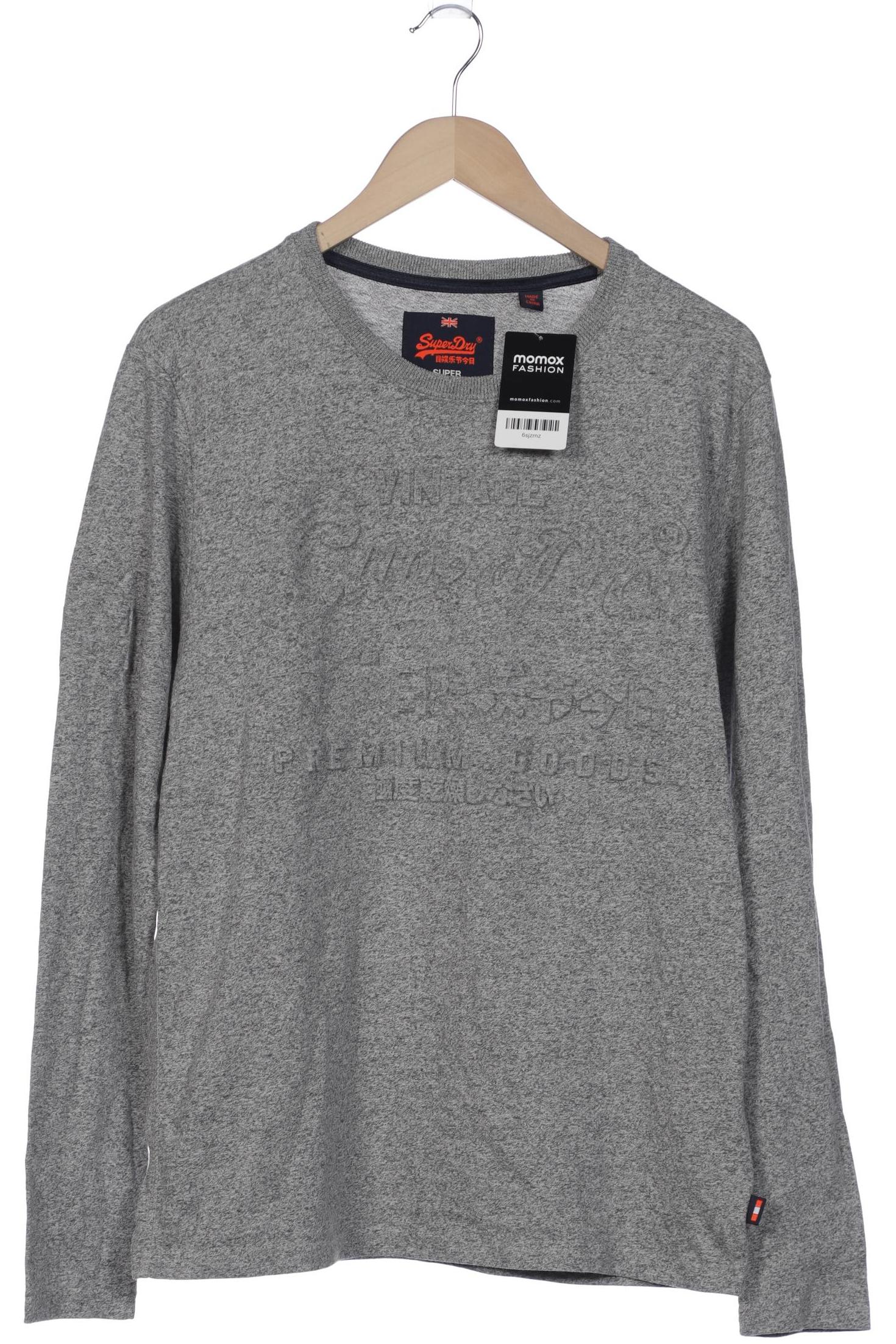 

Superdry Herren Langarmshirt, grau